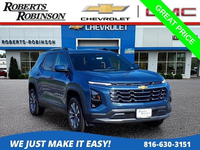 Lakeshore Blue Metallic 2025 Chevrolet Equinox SUV / Crossover Four-Wheel Drive Automatic