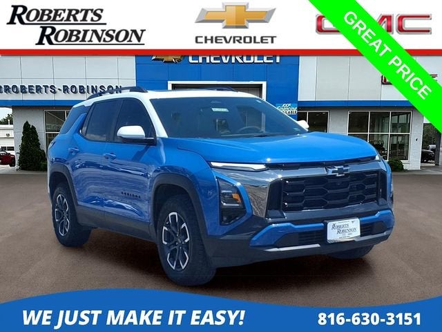 Reef Blue Metallic 2025 Chevrolet Equinox ACTIV AWD SUV / Crossover Four-Wheel Drive Automatic