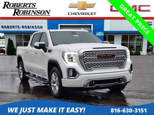 White Frost Tricoat 2021 GMC Sierra 1500 Pickup Truck Four-Wheel Drive Automatic