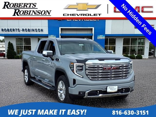 Thunderstorm Gray 2024 GMC Sierra 1500 Pickup Truck Four-Wheel Drive Automatic