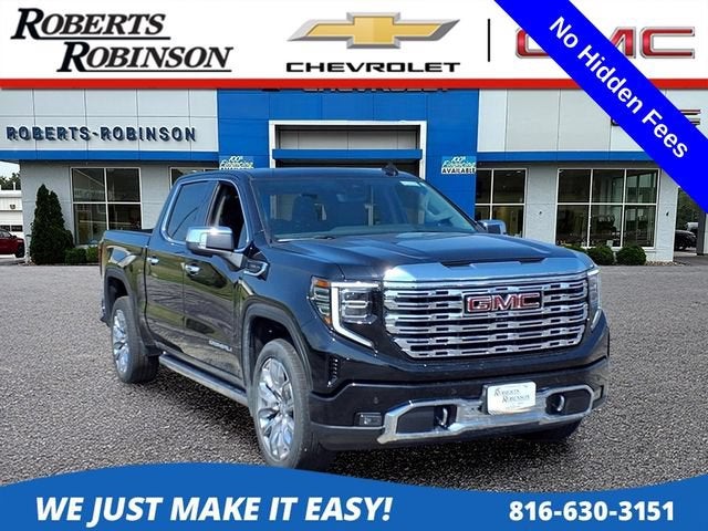 Onyx Black 2025 GMC Sierra 1500 Pickup Truck Four-Wheel Drive Automatic