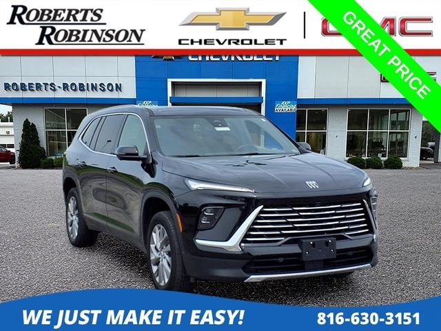 Black (Ebony Twilight Metallic) 2025 Buick Enclave SUV / Crossover Four-Wheel Drive Automatic