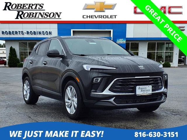 Black (Ebony Twilight Metallic) 2025 Buick Encore GX Preferred FWD SUV / Crossover Front-Wheel Drive Automatic