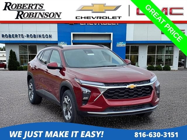 Red (Crimson Metallic) 2025 Chevrolet Trax SUV / Crossover Front-Wheel Drive Automatic