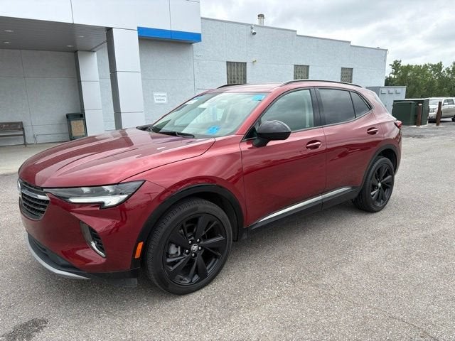 Cinnabar Metallic 2023 Buick Envision SUV / Crossover All-Wheel Drive Automatic