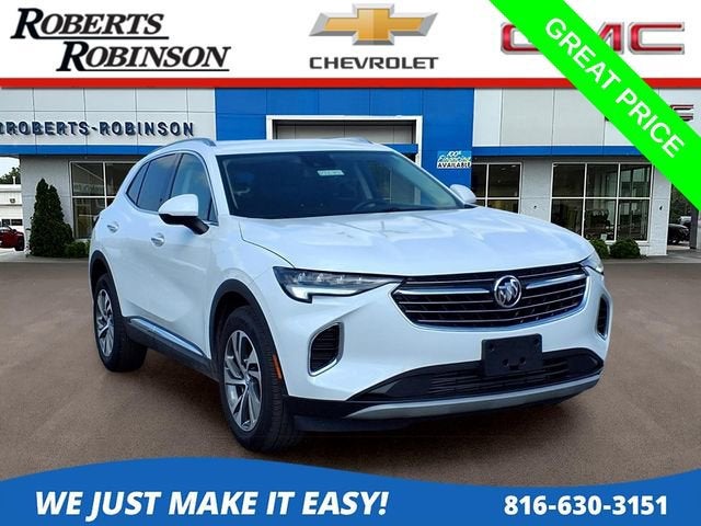 Summit White 2023 Buick Envision Essence FWD SUV / Crossover Front-Wheel Drive Automatic