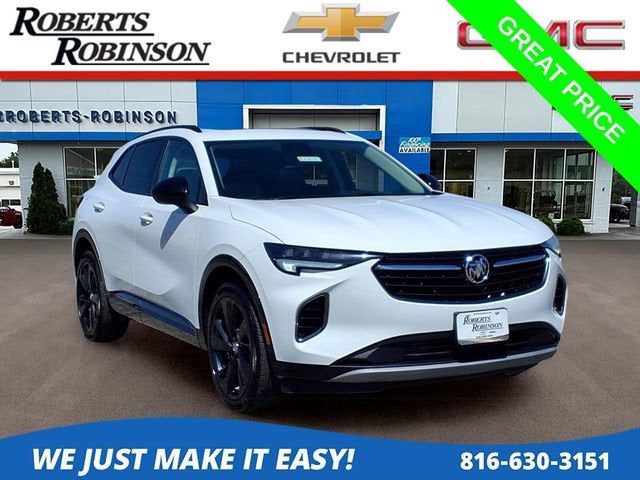 Summit White 2023 Buick Envision Essence AWD SUV / Crossover All-Wheel Drive Automatic