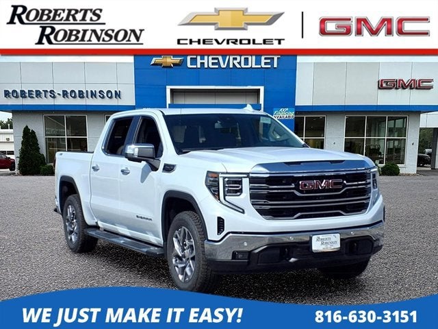 Glacier White Tricoat 2026 GMC Sierra 1500 Pickup Truck Four-Wheel Drive Automatic