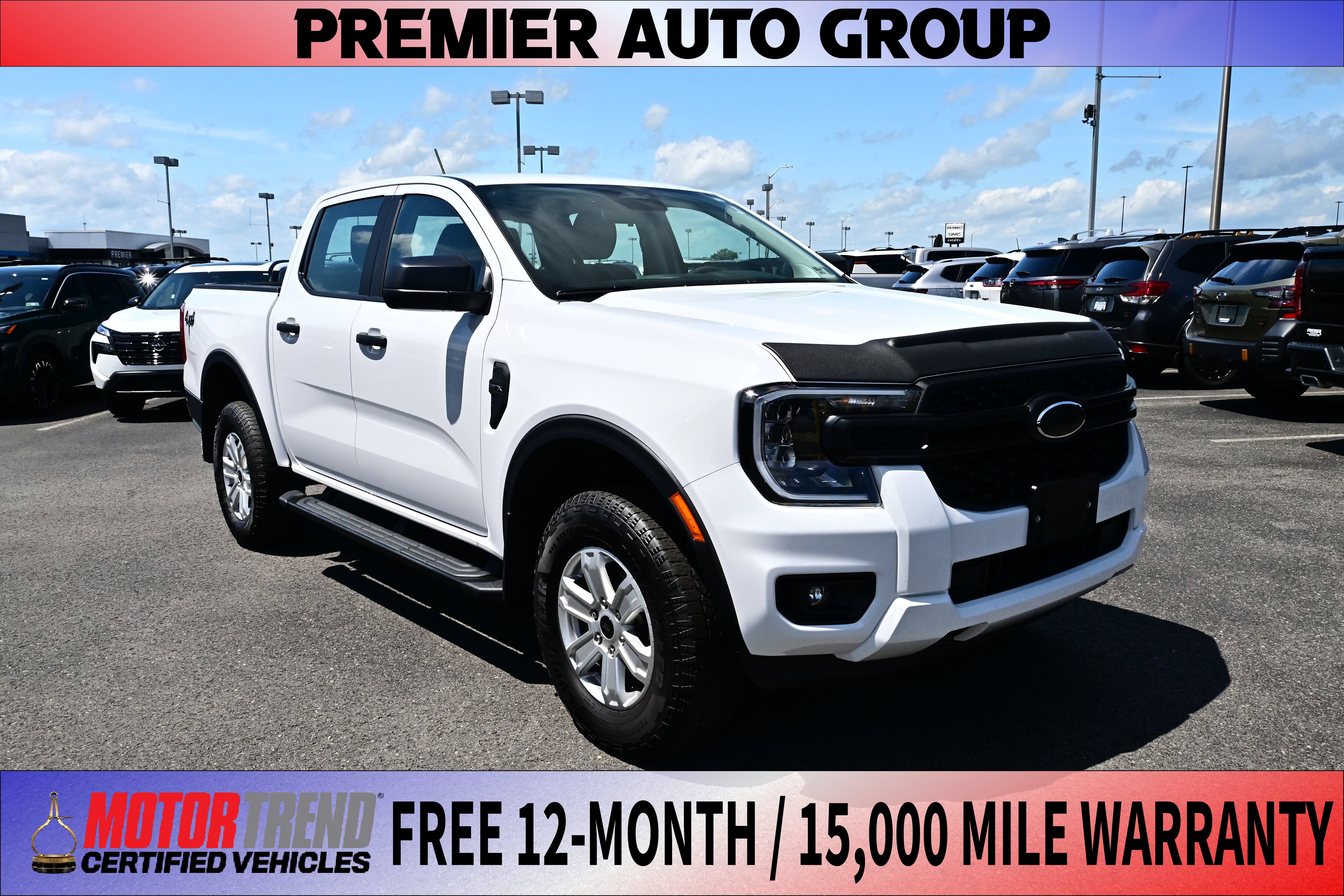  2024 Ford Ranger Pickup Truck Four-Wheel Drive Automatic