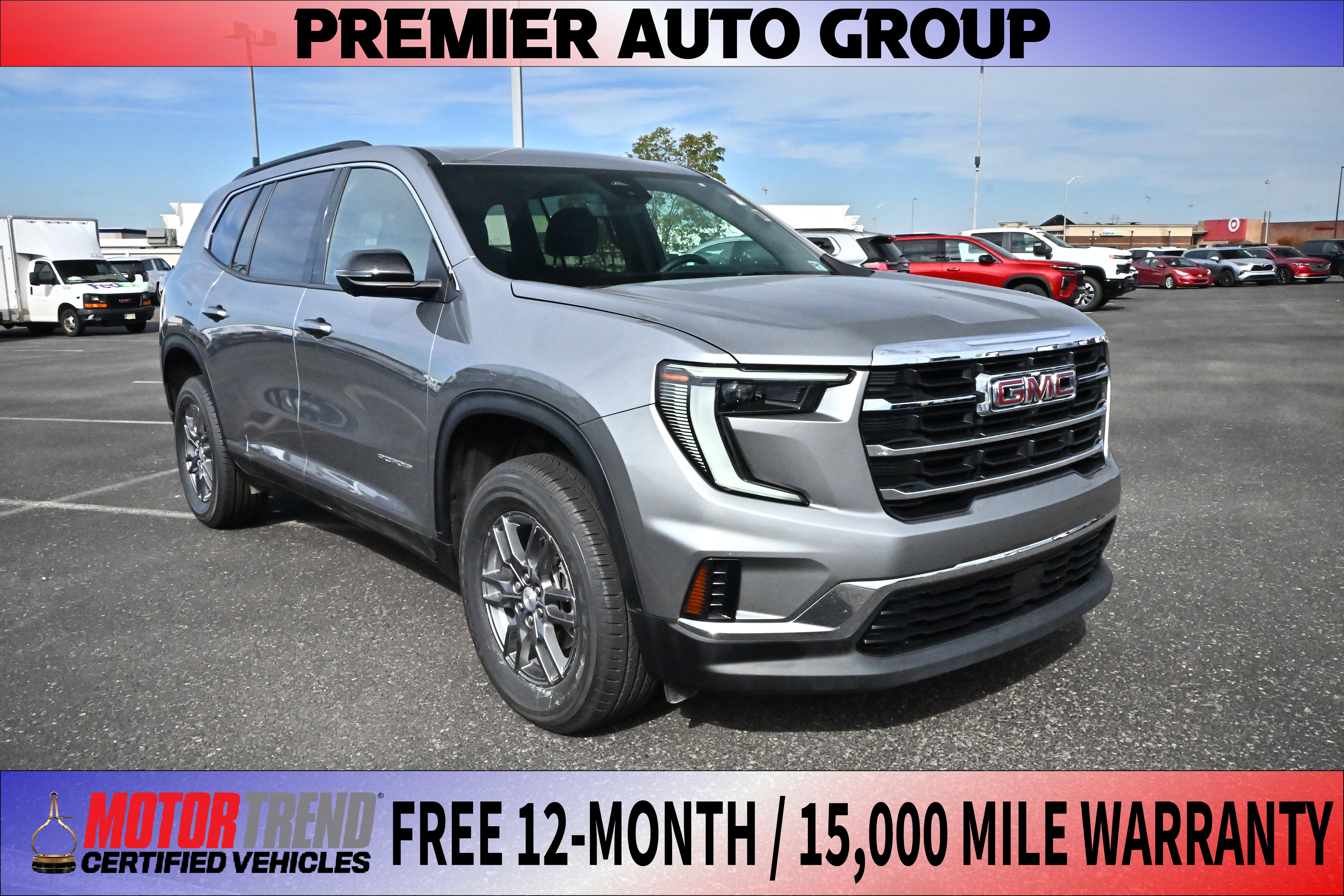 Sterling Metallic 2026 GMC Acadia SUV / Crossover Four-Wheel Drive Automatic