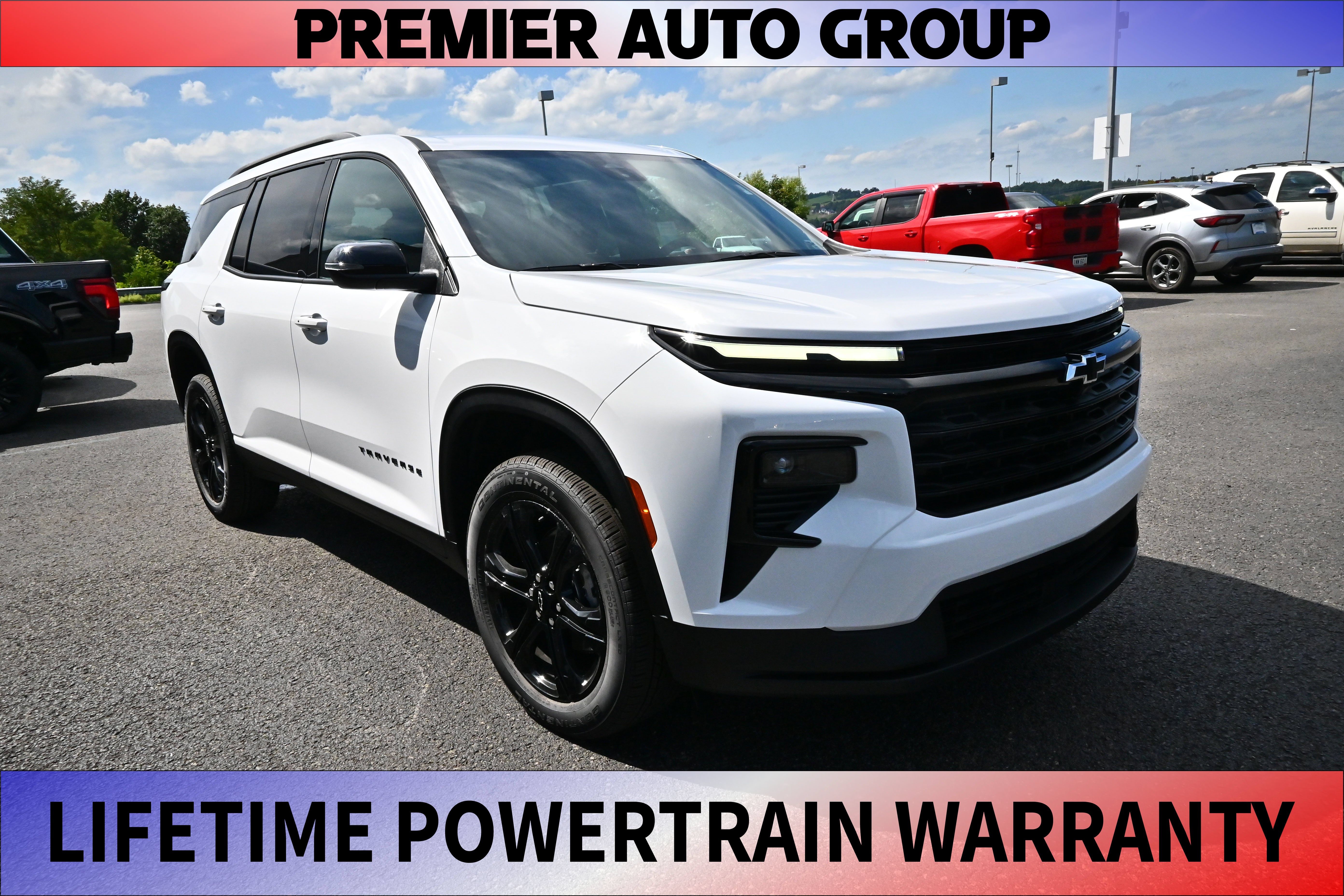 Summit White 2027 Chevrolet Traverse SUV / Crossover Four-Wheel Drive Automatic