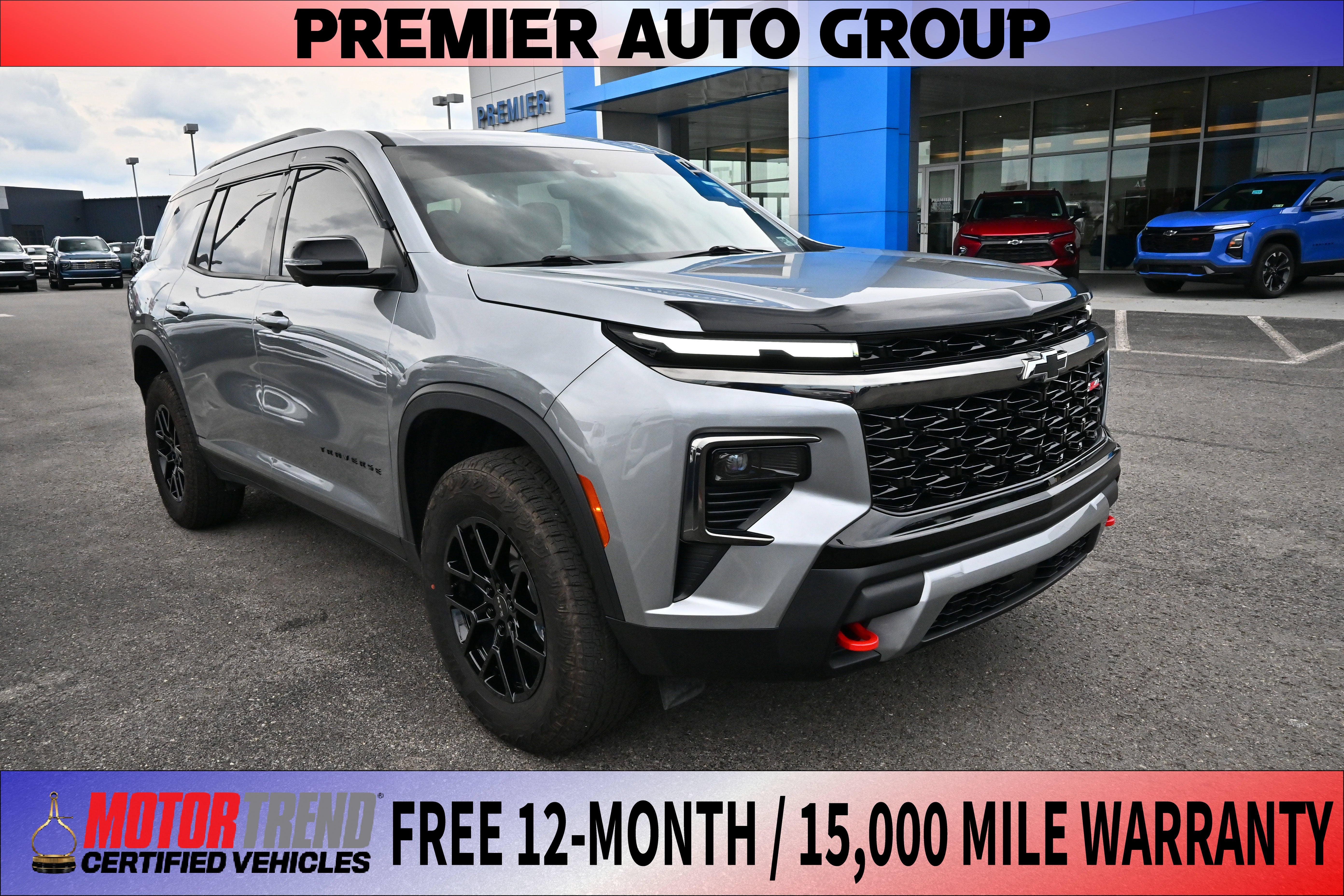 Sterling Gray Metallic 2026 Chevrolet Traverse SUV / Crossover Four-Wheel Drive Automatic