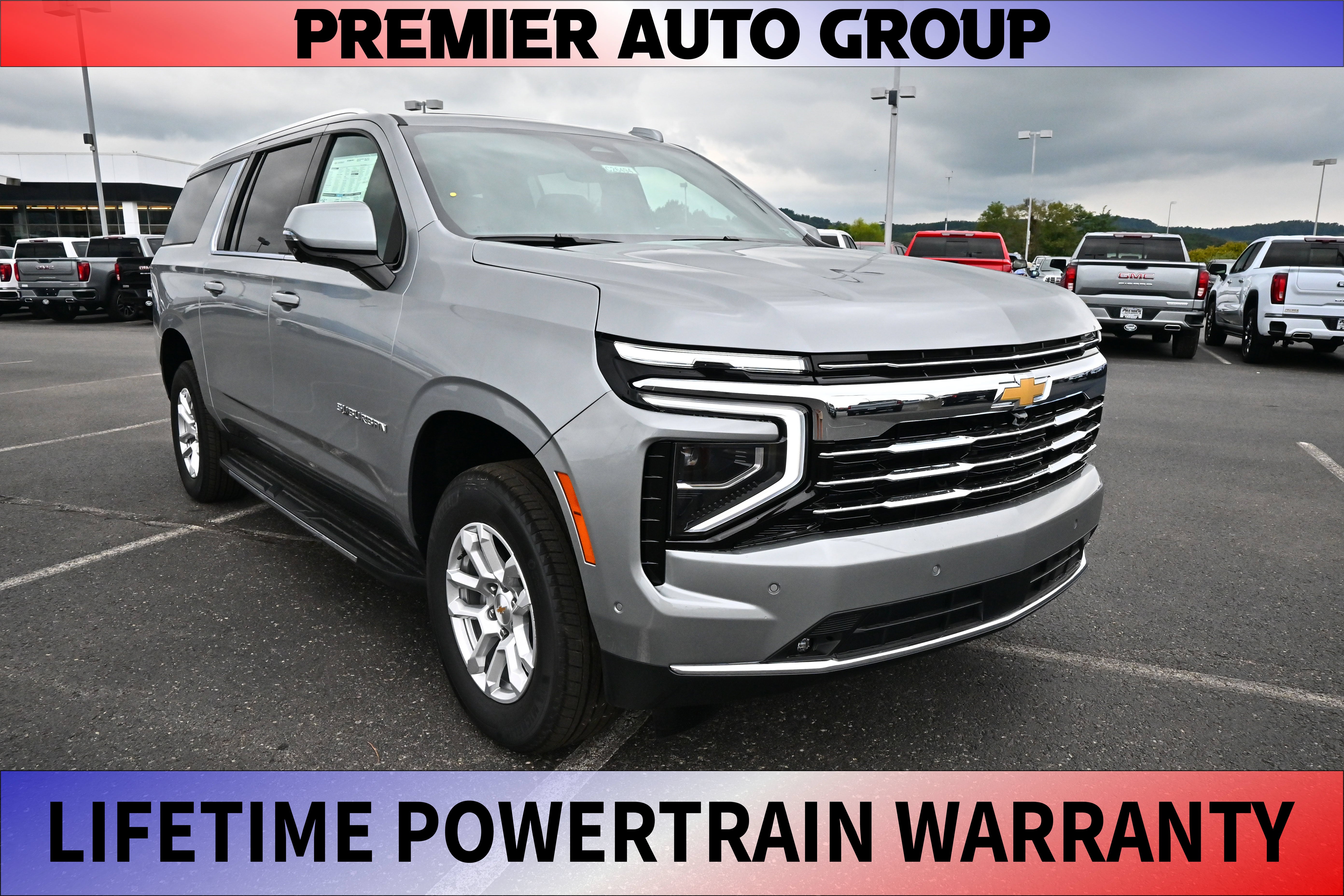 Sterling Gray Metallic 2026 Chevrolet Suburban SUV / Crossover Four-Wheel Drive Automatic