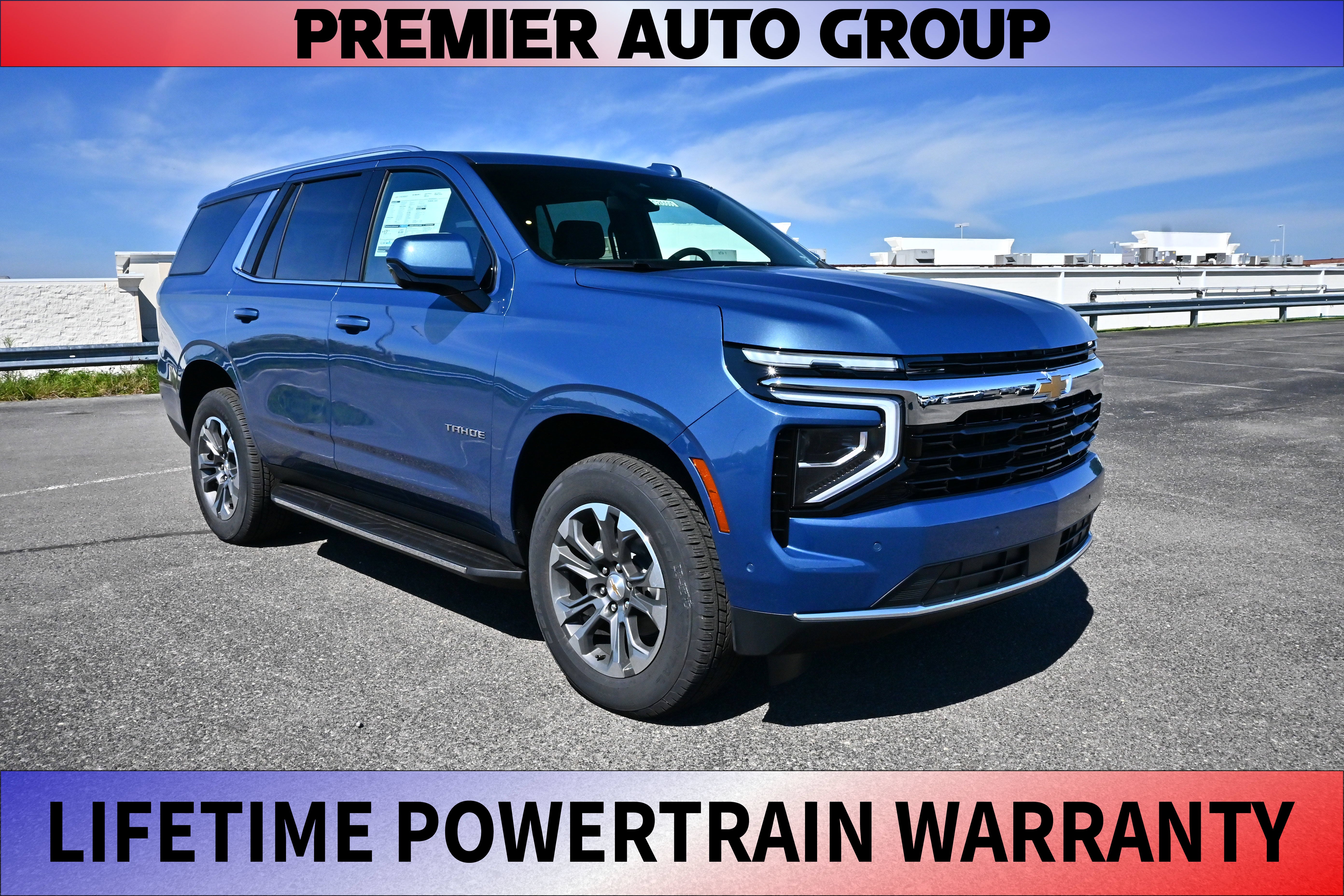 Lakeshore Blue Metallic 2026 Chevrolet Tahoe SUV / Crossover Four-Wheel Drive Automatic