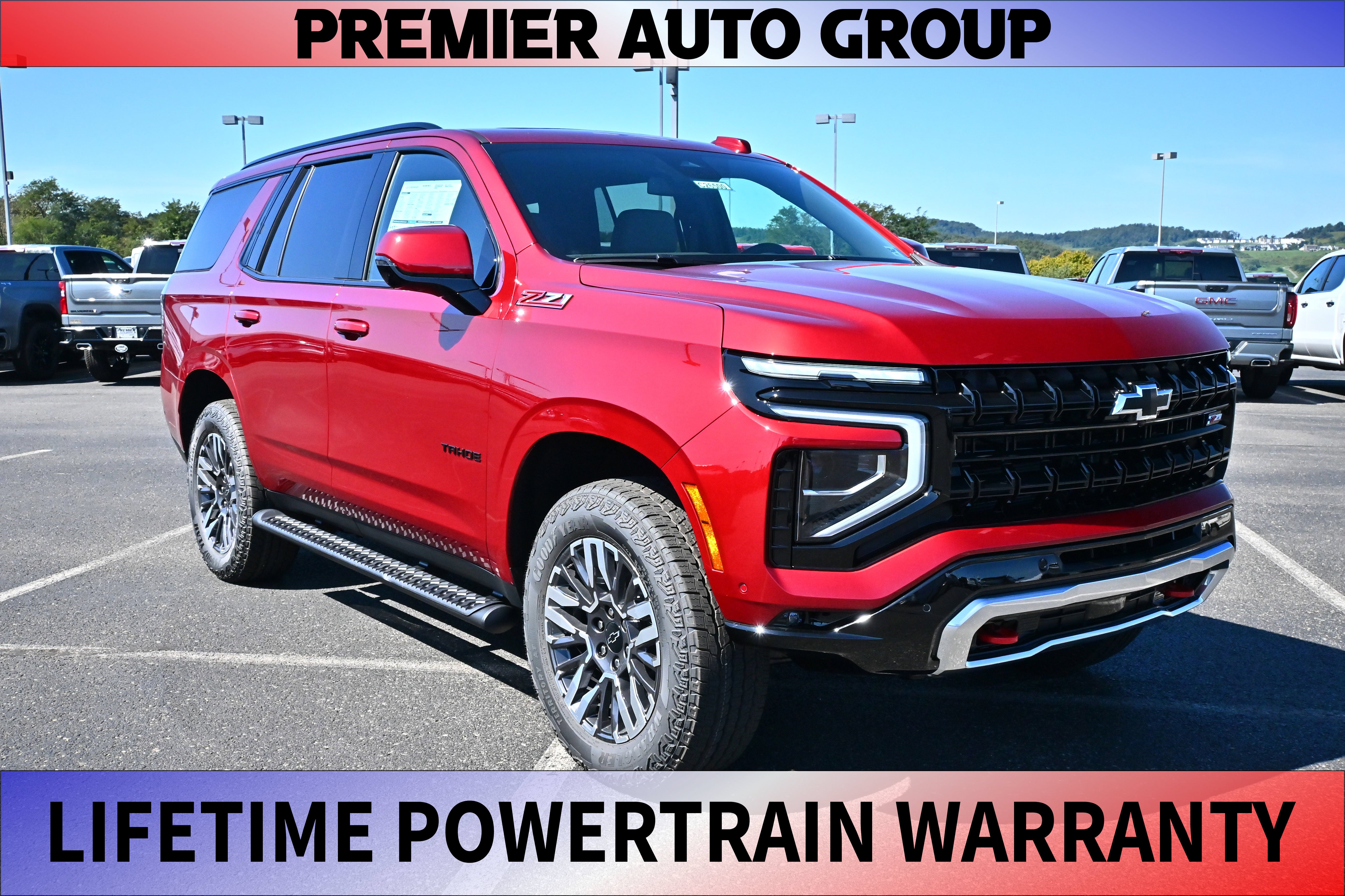 Radiant Red Tintcoat 2026 Chevrolet Tahoe SUV / Crossover Four-Wheel Drive Automatic