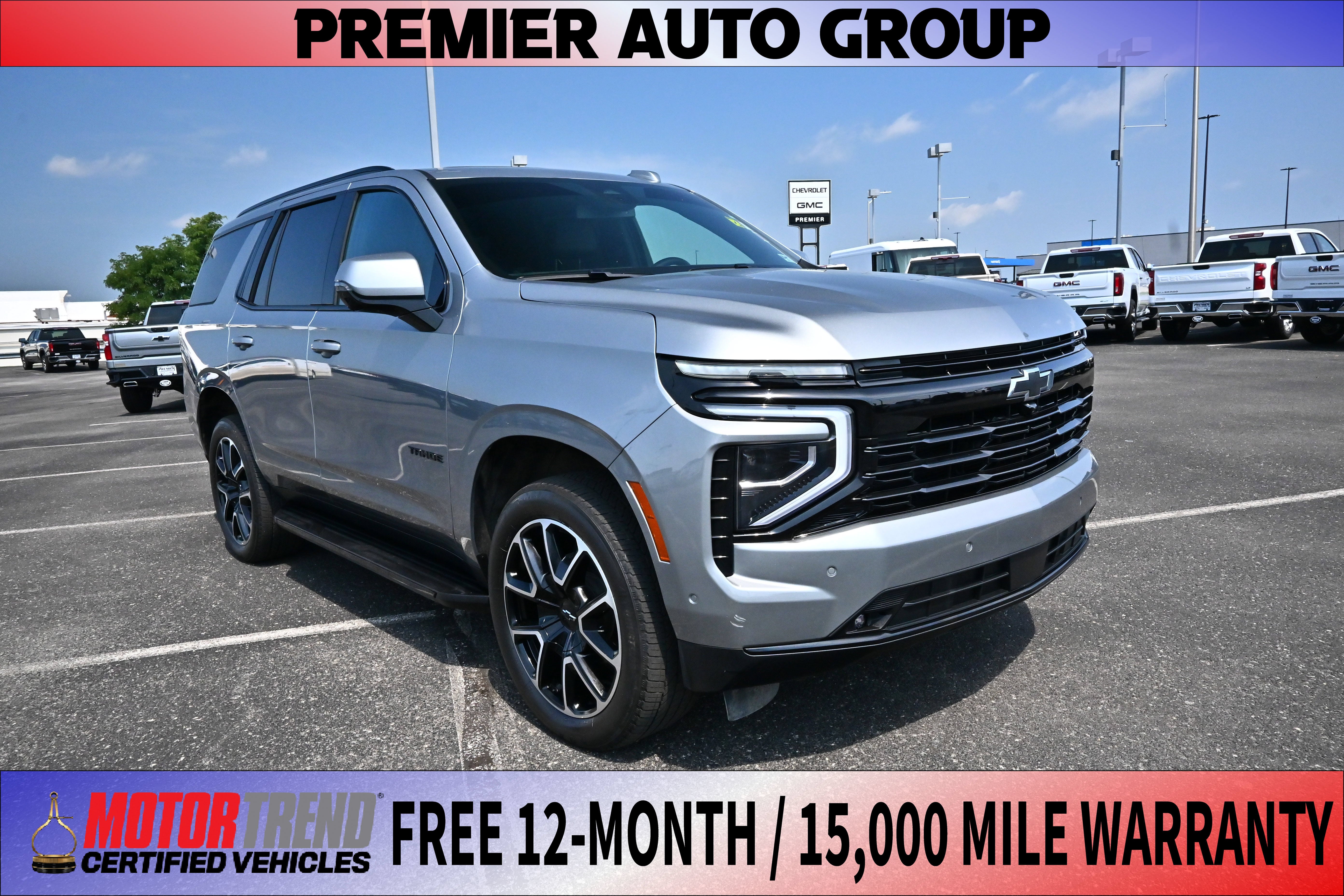 Sterling Gray Metallic 2025 Chevrolet Tahoe SUV / Crossover Four-Wheel Drive Automatic