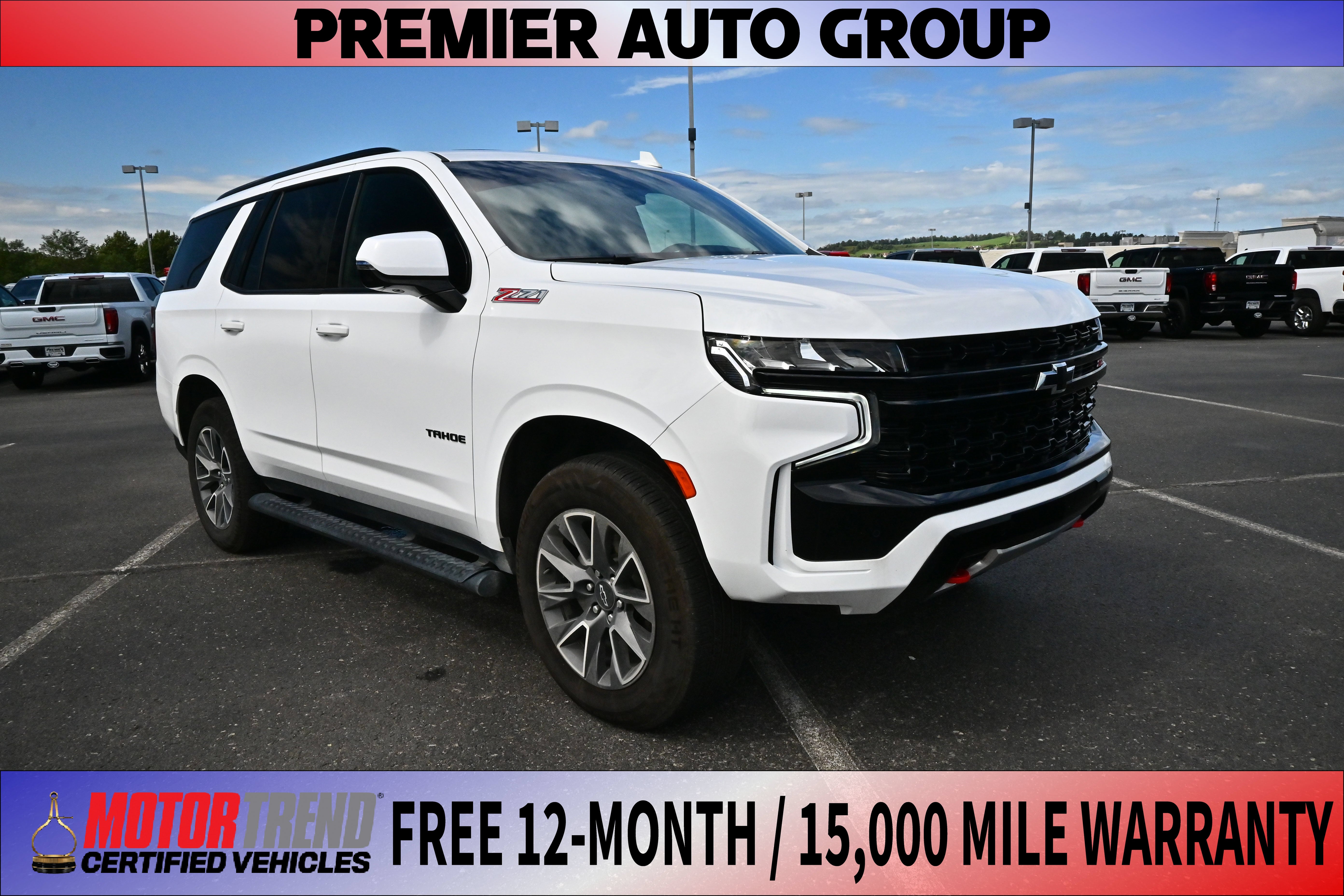 Summit White 2023 Chevrolet Tahoe SUV / Crossover Four-Wheel Drive Automatic