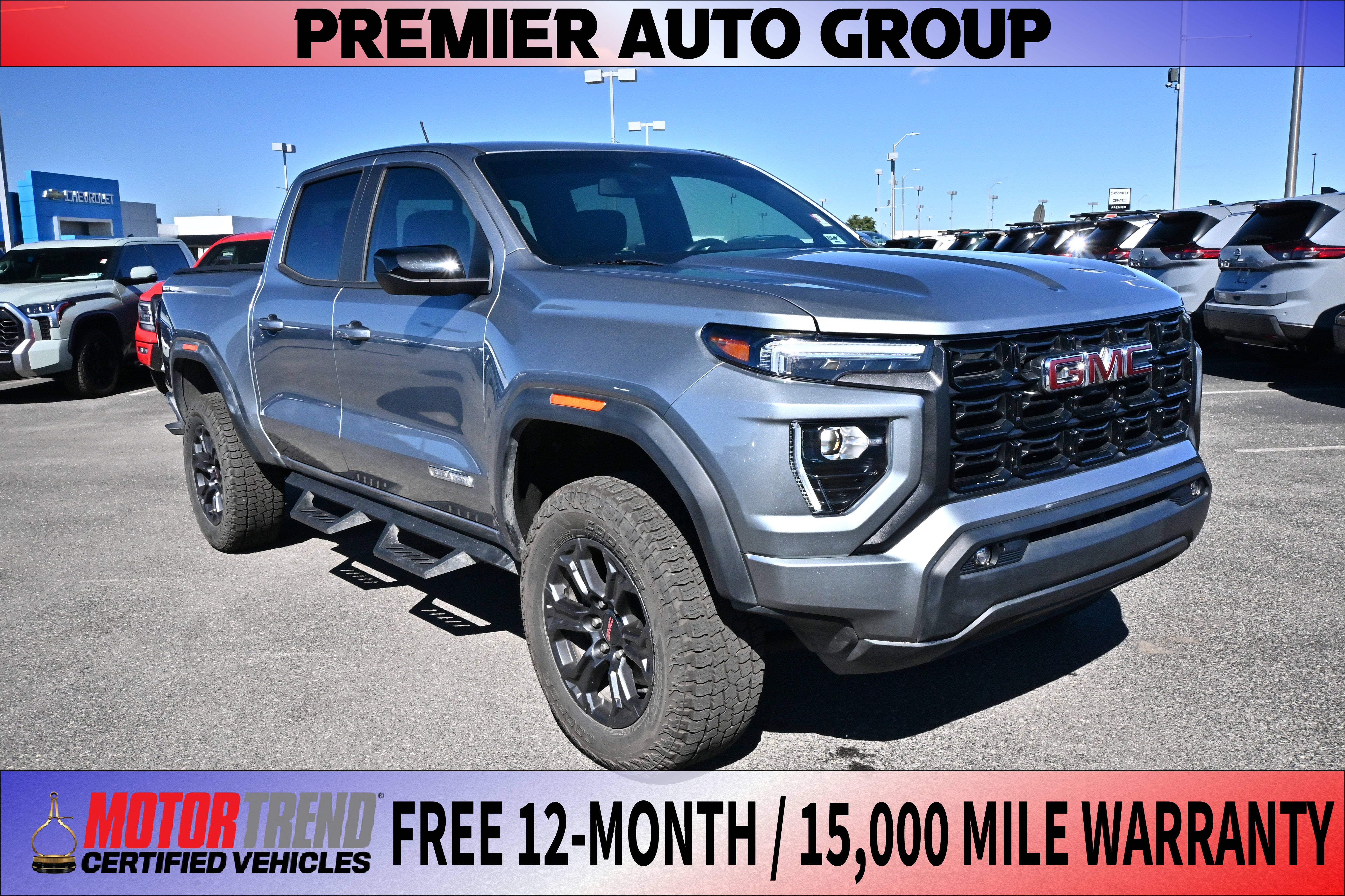 Sterling Metallic 2024 GMC Canyon Pickup Truck Four-Wheel Drive Automatic