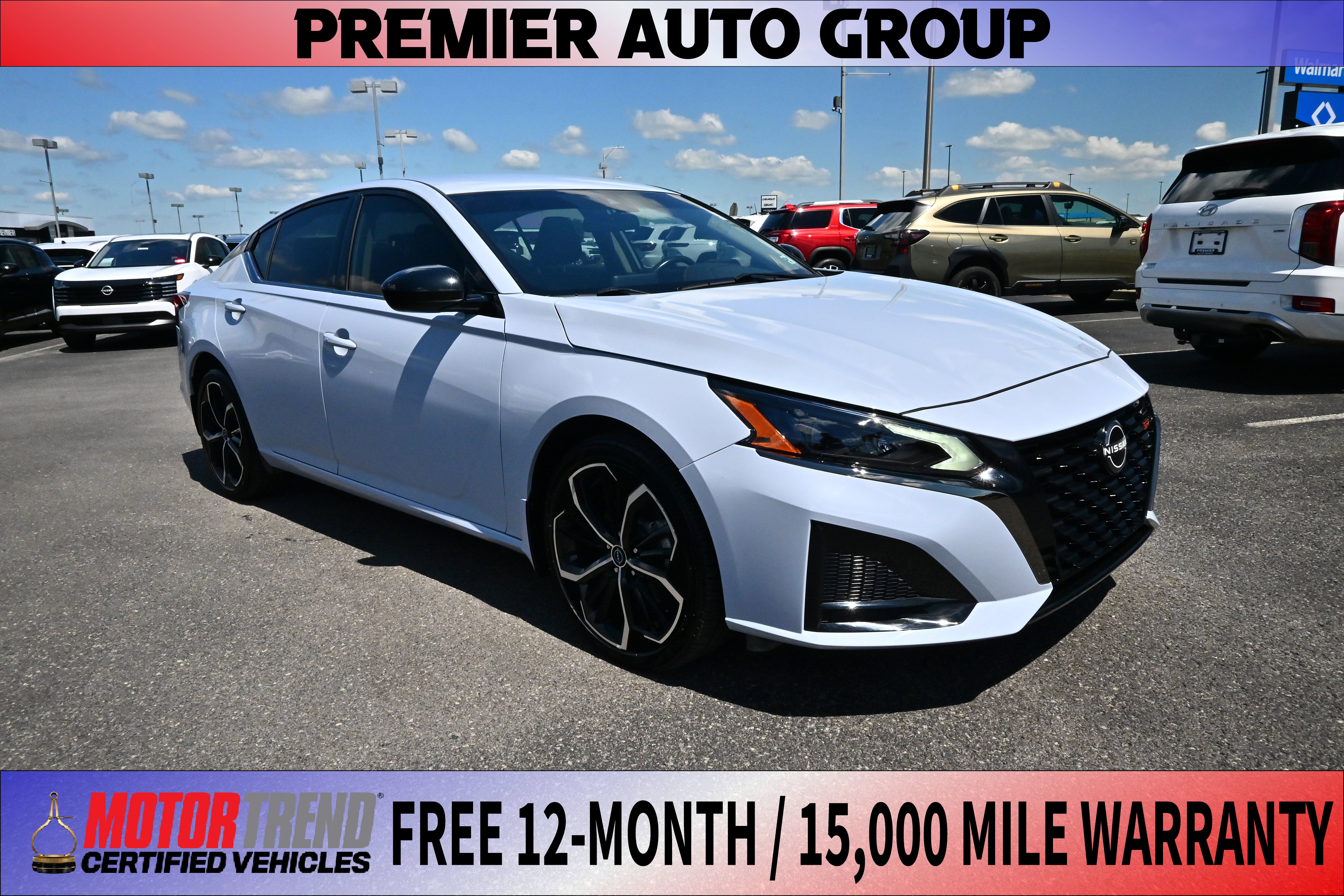 Blue 2023 Nissan Altima Sedan All-Wheel Drive Automatic