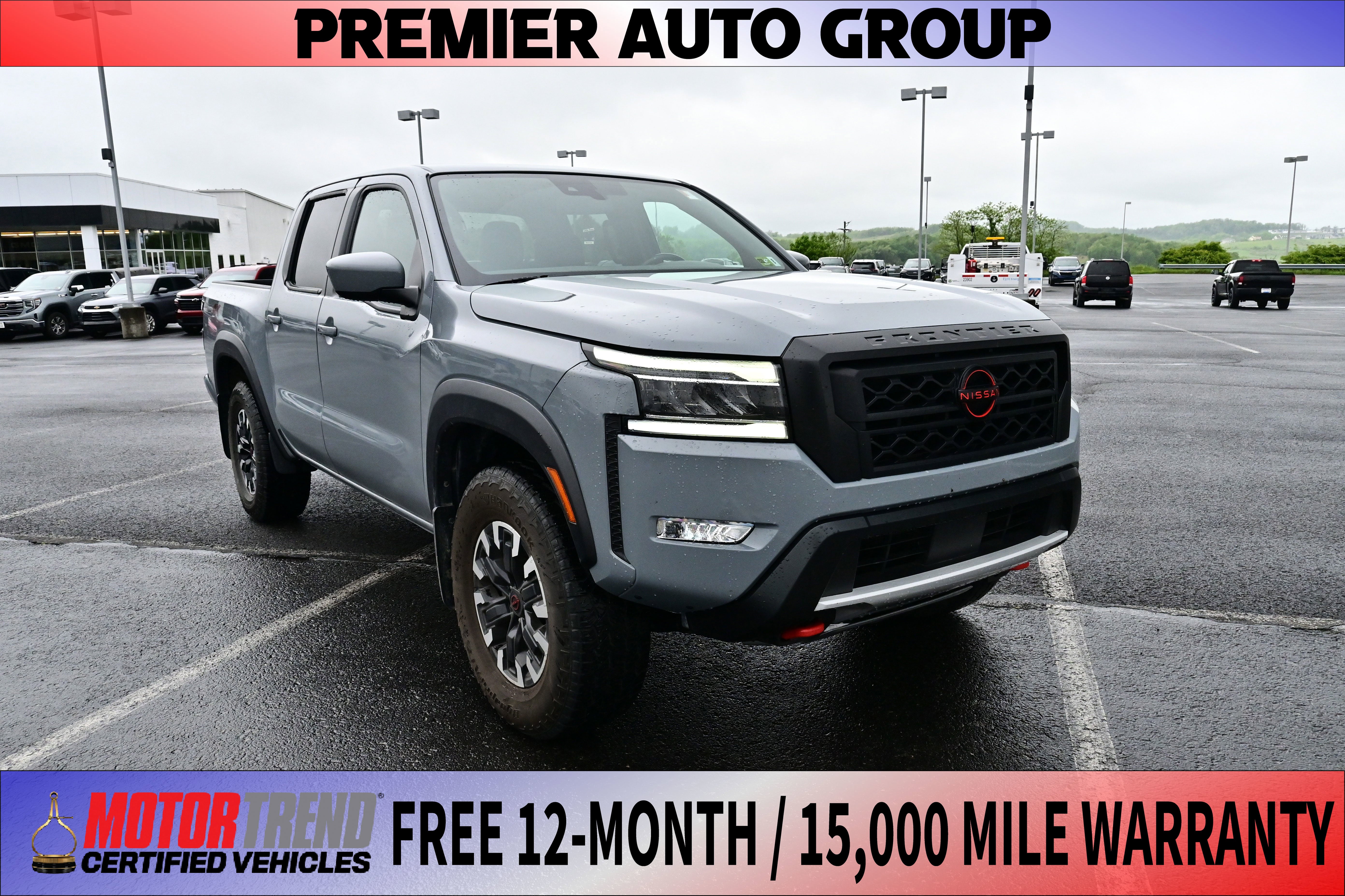  2024 Nissan Frontier PRO-4X Crew Cab 4WD Pickup Truck Four-Wheel Drive Automatic