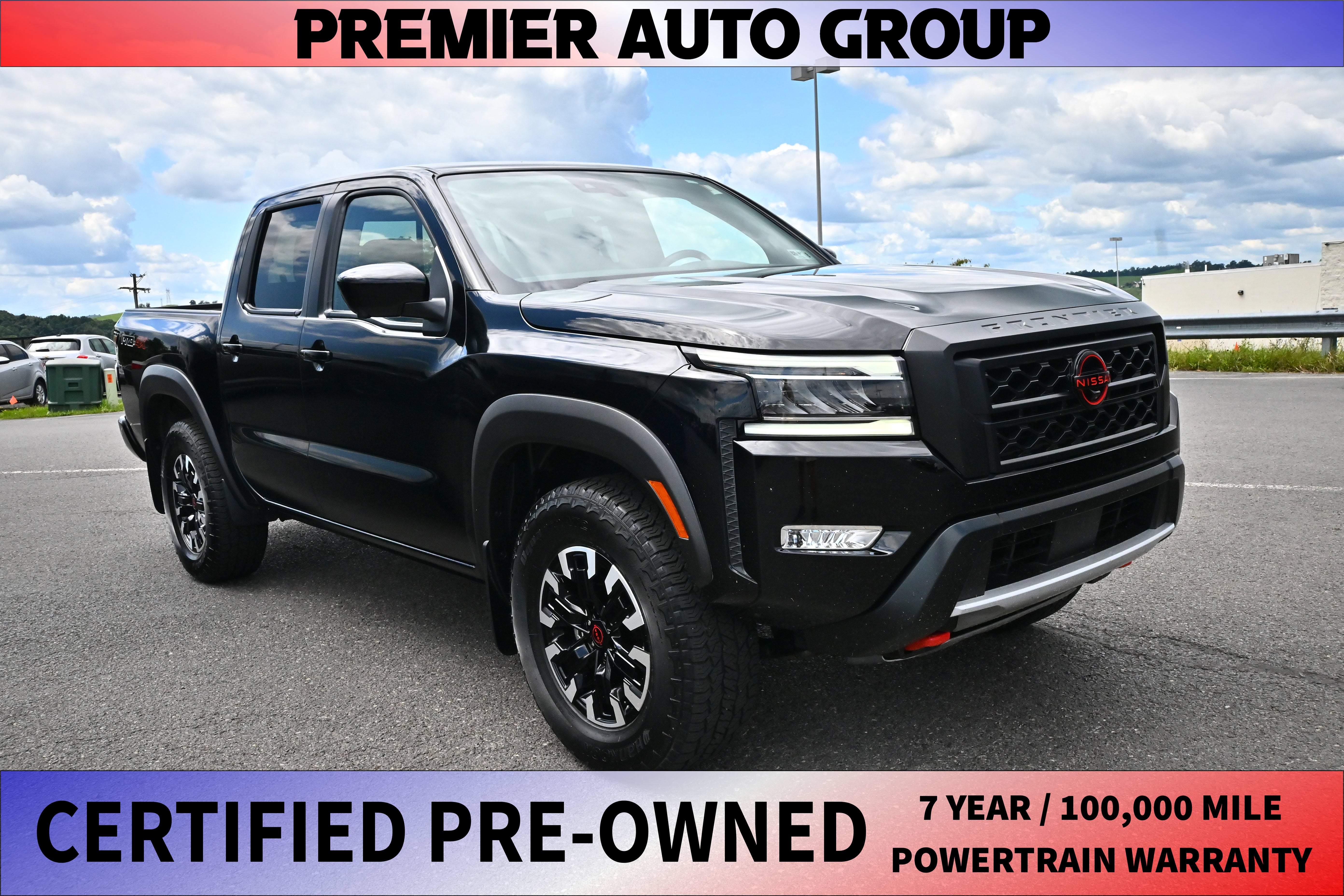  2024 Nissan Frontier Pickup Truck Four-Wheel Drive Automatic