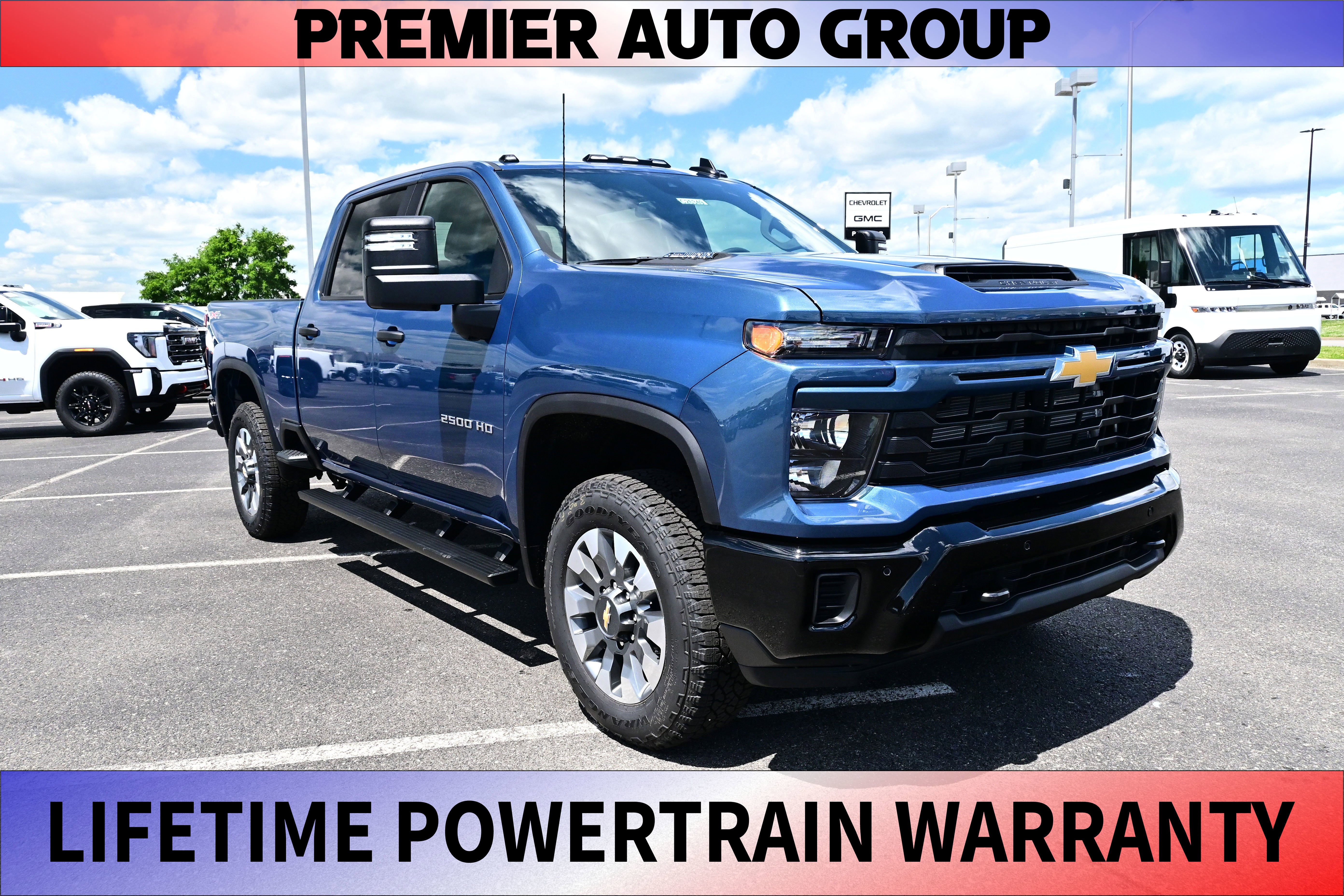 Lakeshore Blue Metallic 2026 Chevrolet Silverado 2500HD Pickup Truck Four-Wheel Drive Automatic