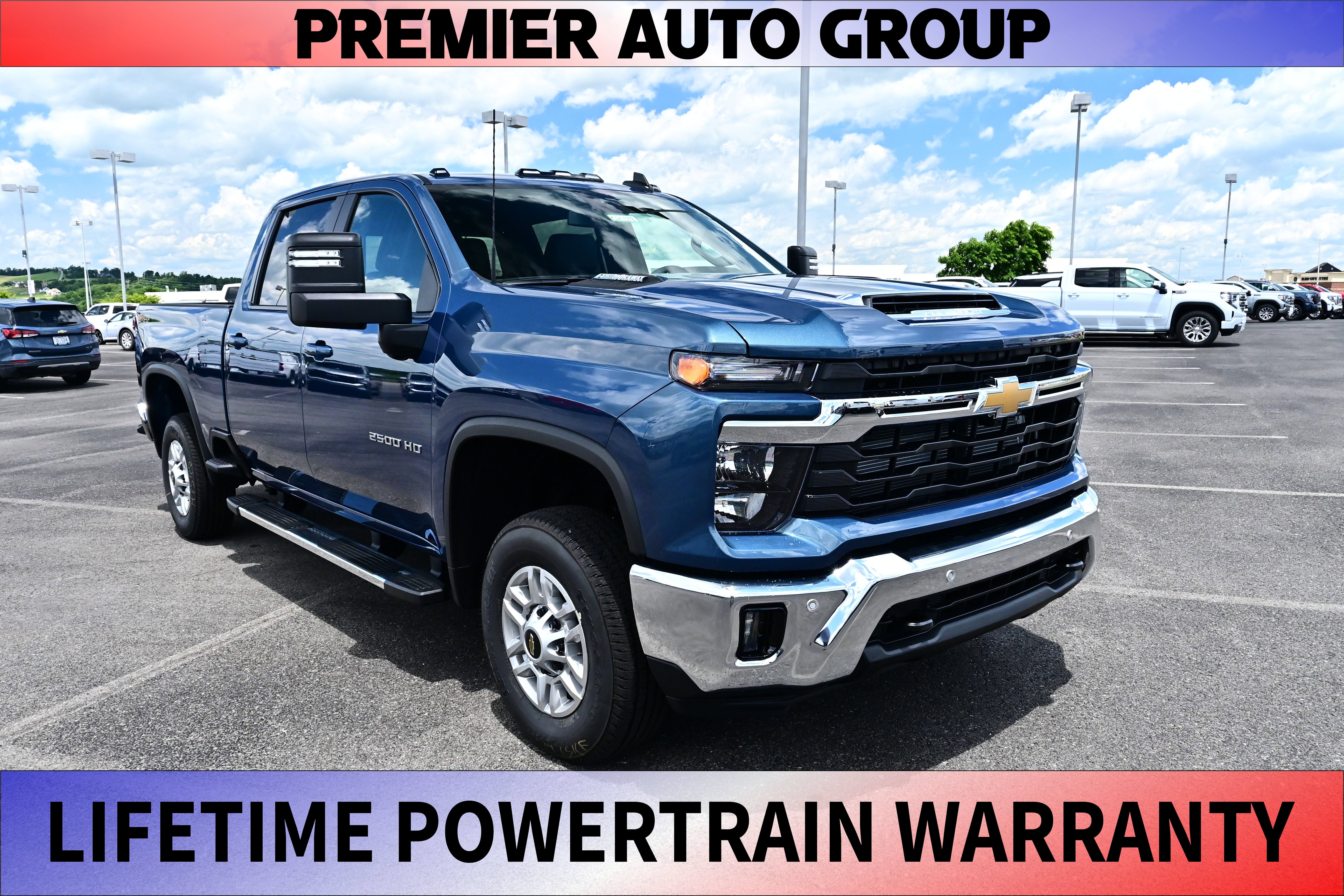 Lakeshore Blue Metallic 2026 Chevrolet Silverado 2500HD Pickup Truck Four-Wheel Drive Automatic