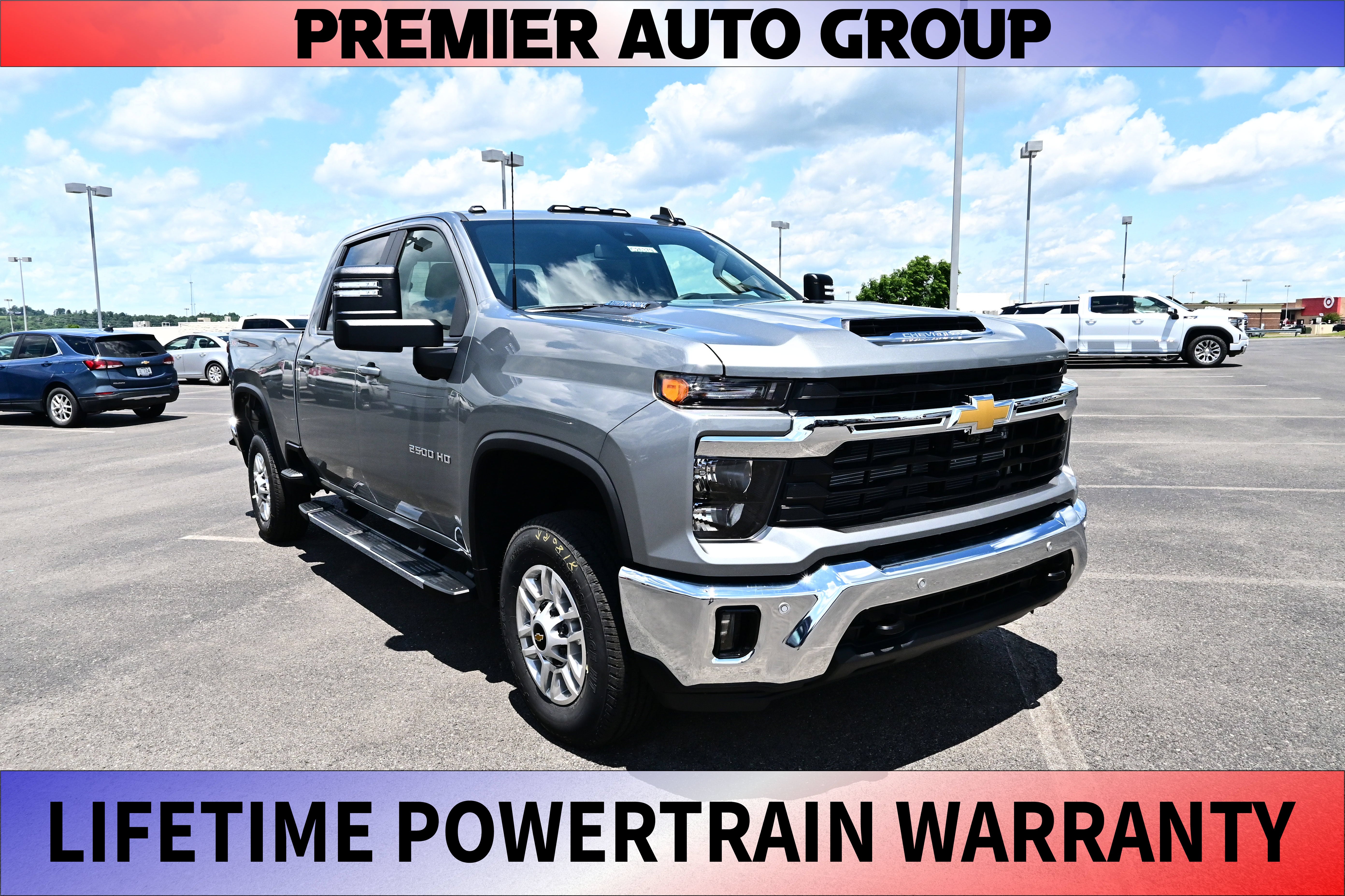 Sterling Gray Metallic 2026 Chevrolet Silverado 2500HD Pickup Truck Four-Wheel Drive Automatic