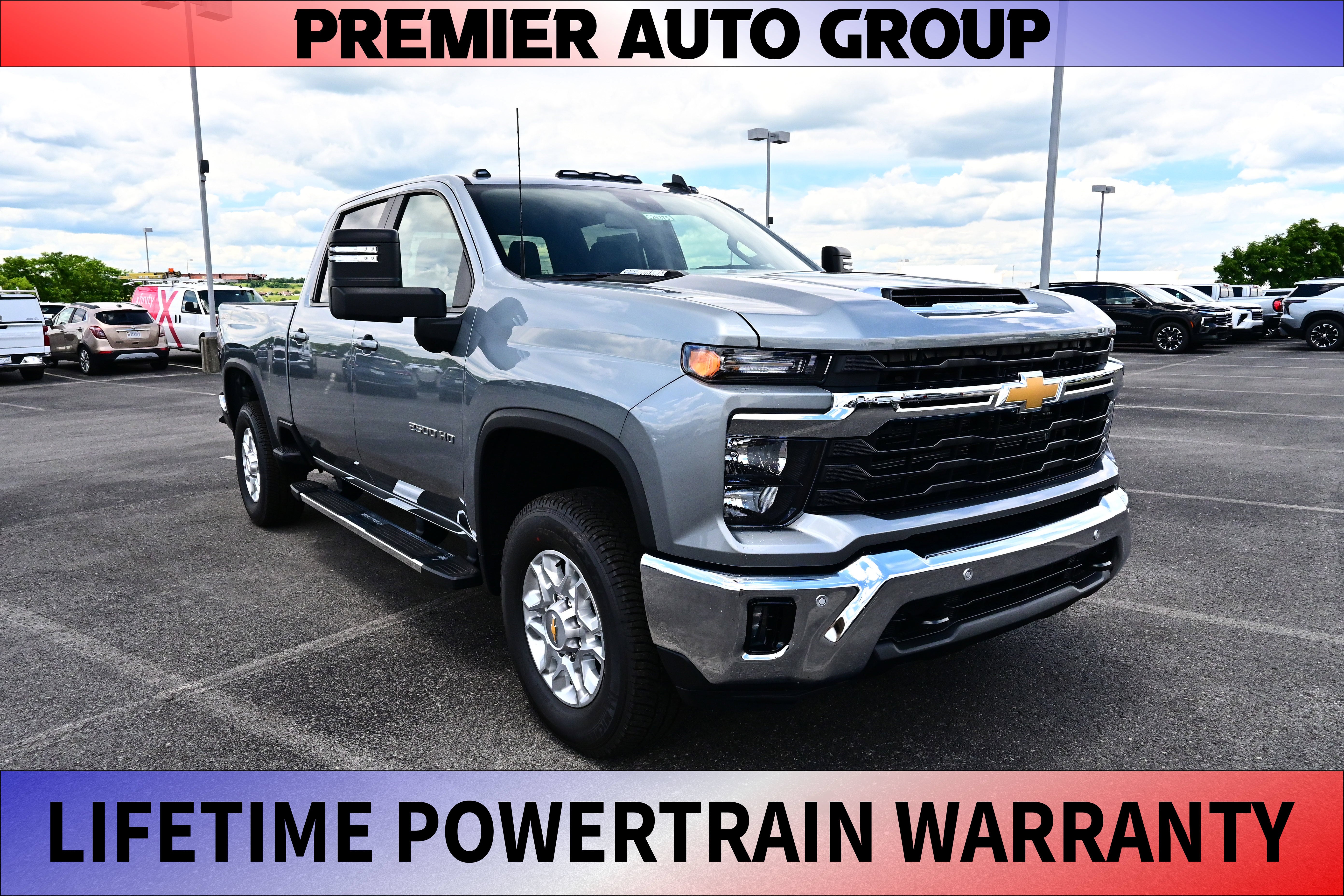 Sterling Gray Metallic 2026 Chevrolet Silverado 2500HD Pickup Truck Four-Wheel Drive Automatic