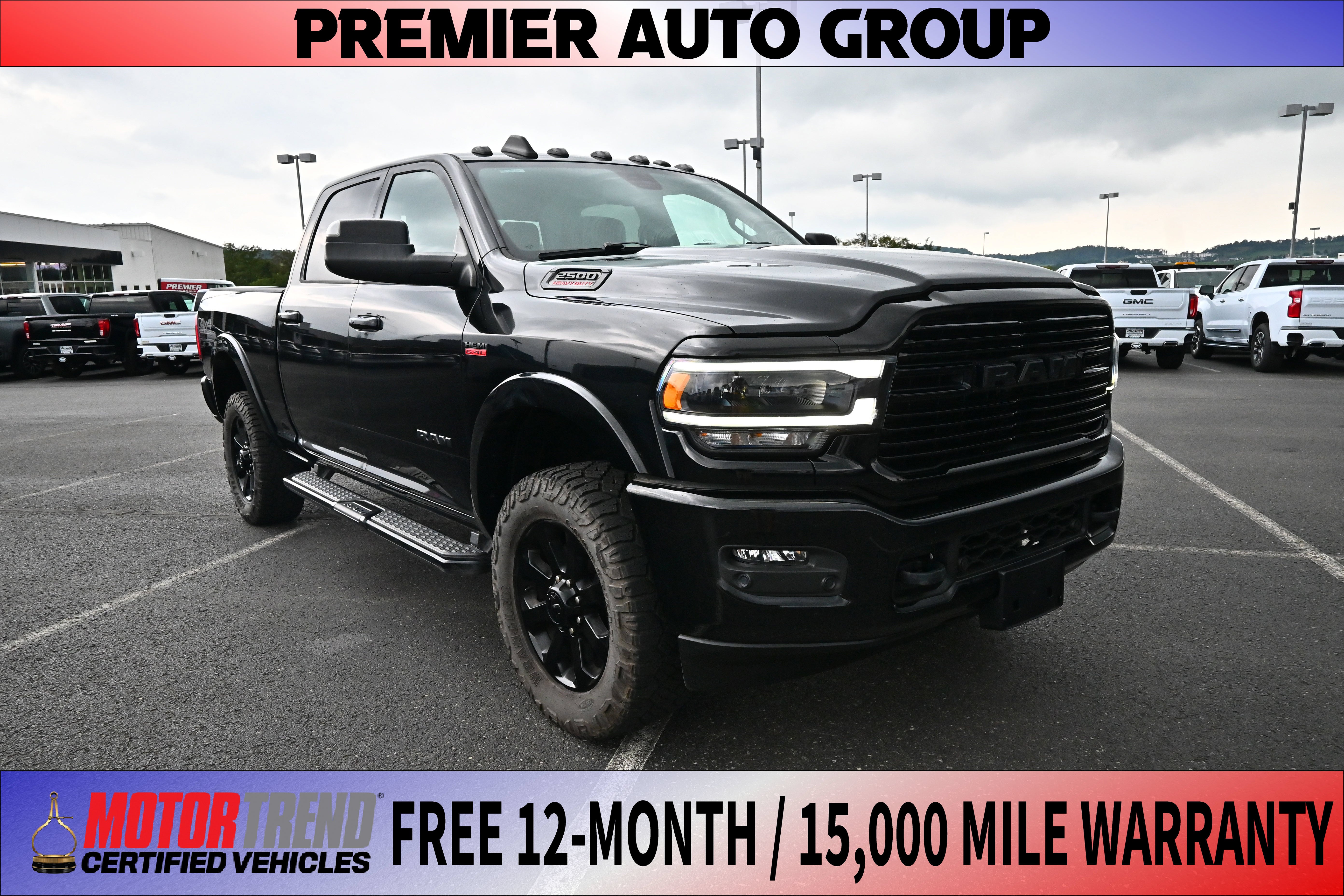 Diamond Black Crystal Pearlcoat 2022 RAM 2500 Pickup Truck Four-Wheel Drive Automatic