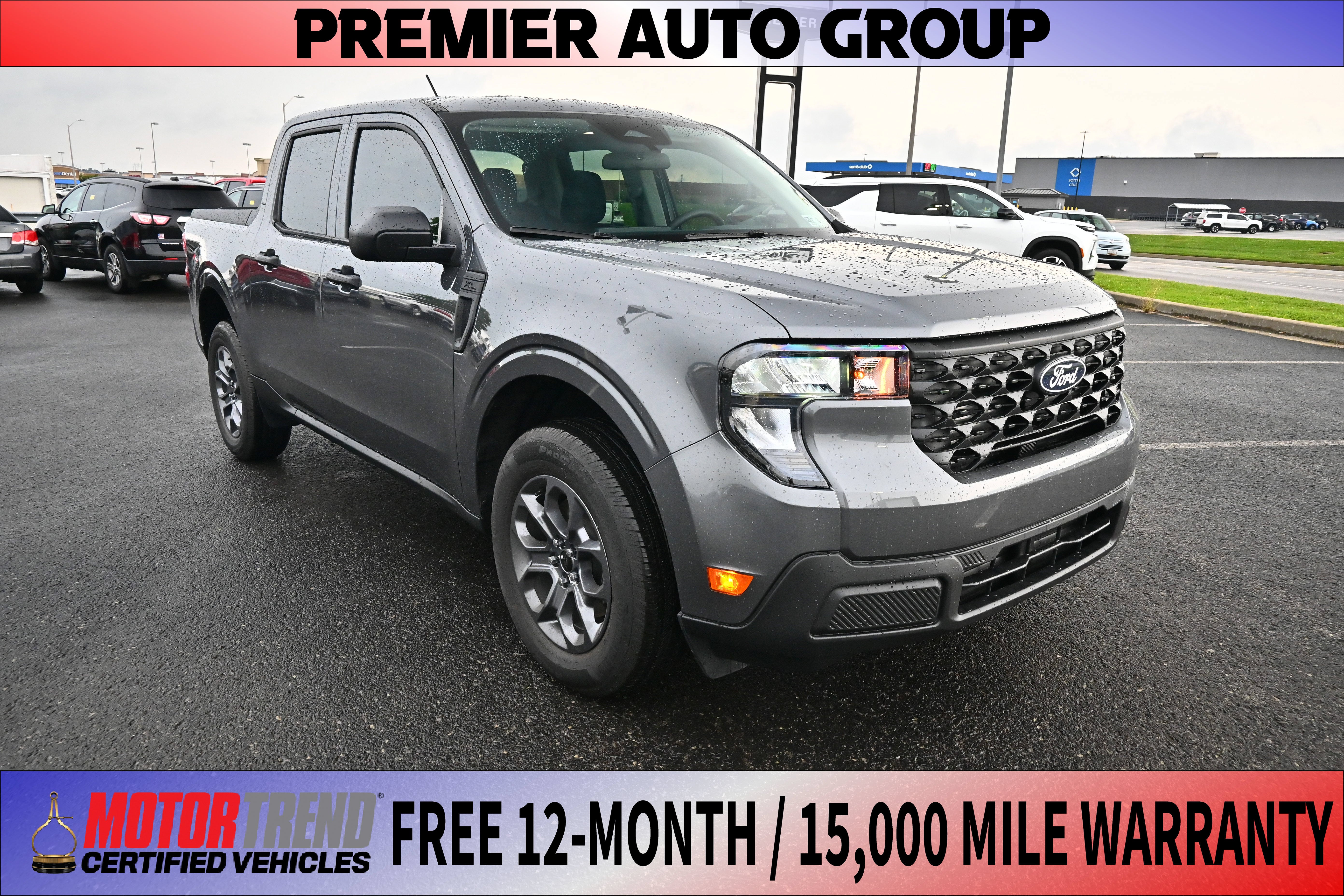 Carbonized Gray Metallic 2025 Ford Maverick Pickup Truck All-Wheel Drive Automatic