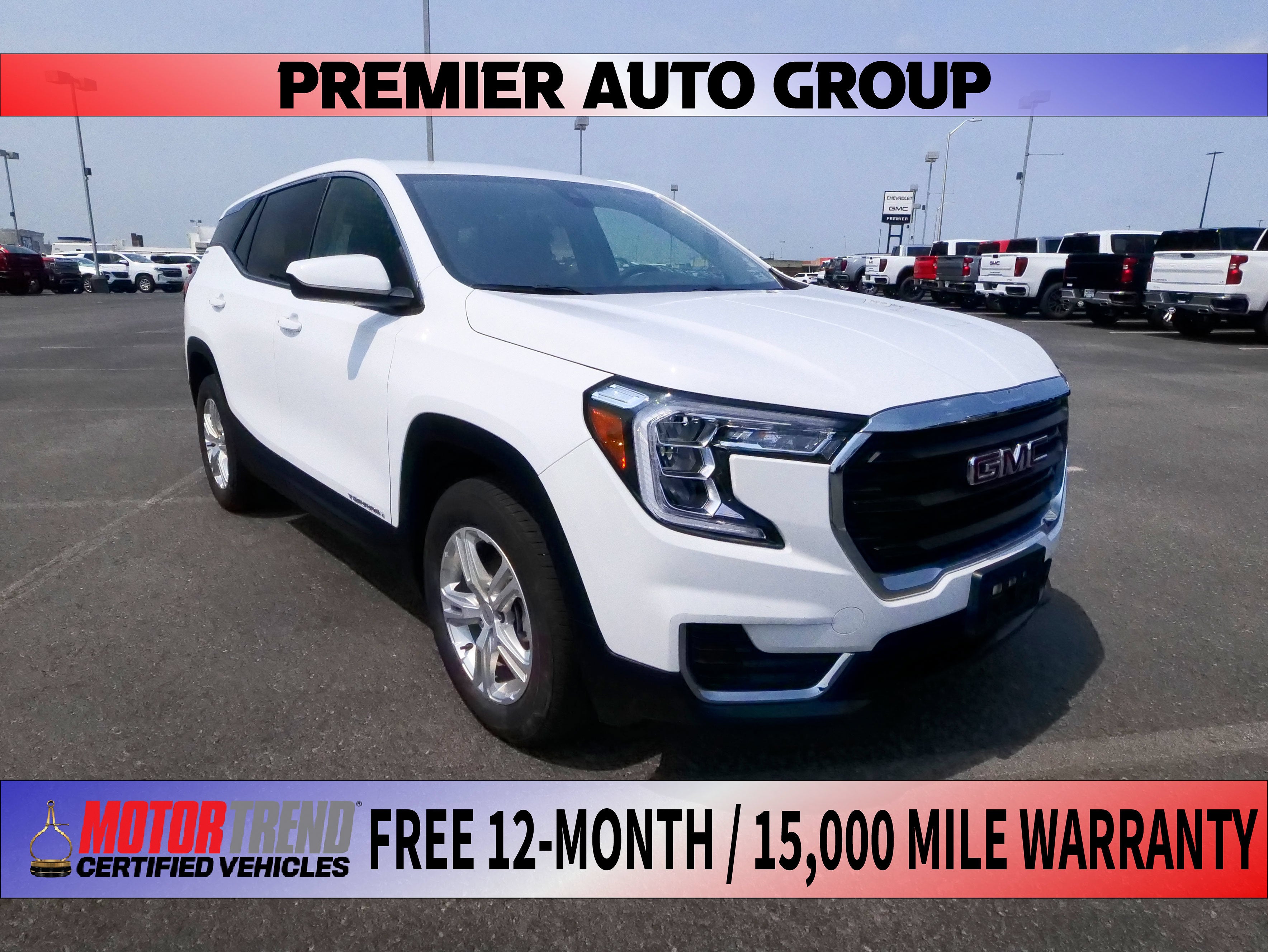 Summit White 2024 GMC Terrain SUV / Crossover All-Wheel Drive Automatic