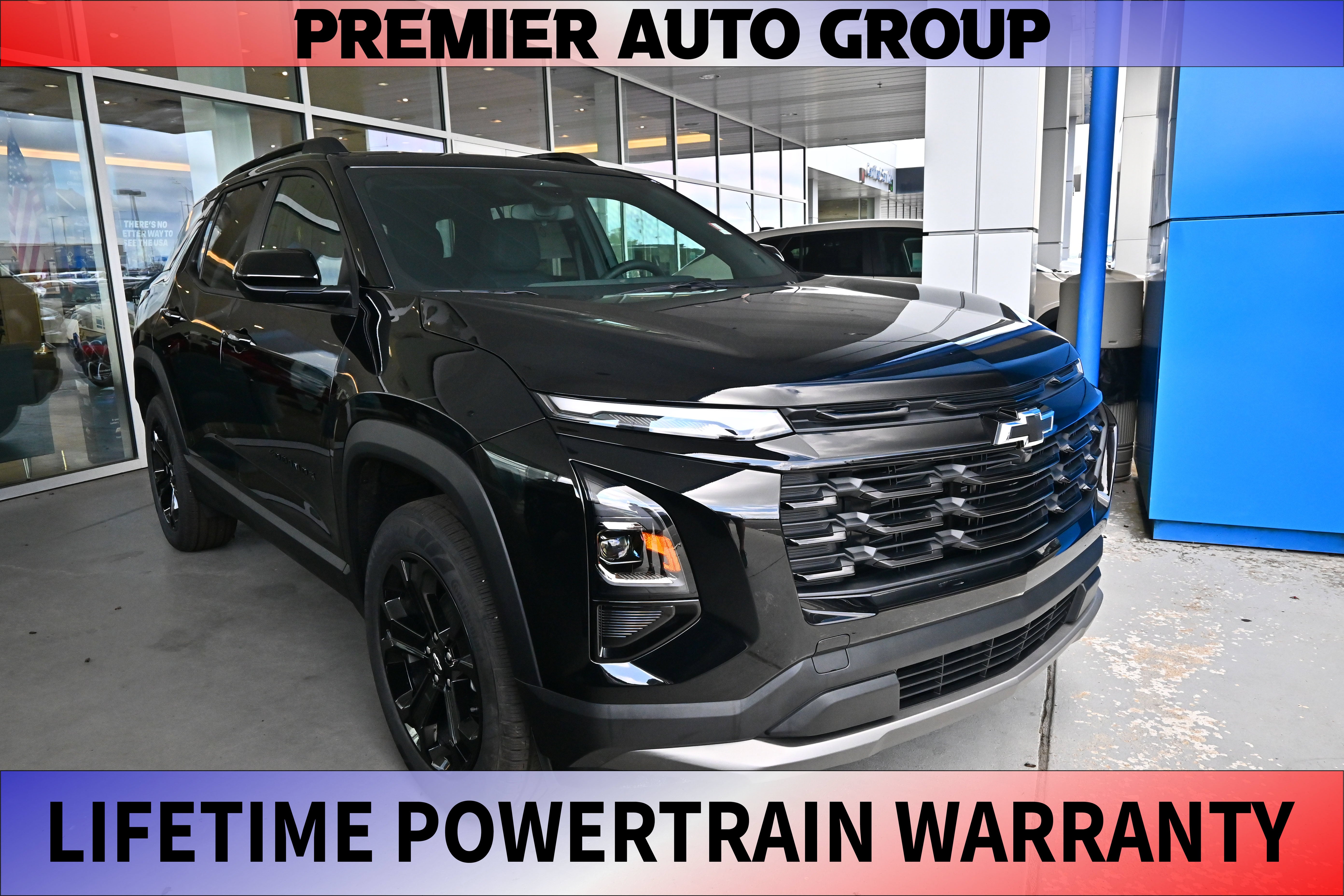 Mosaic Black Metallic 2027 Chevrolet Equinox SUV / Crossover Four-Wheel Drive Automatic