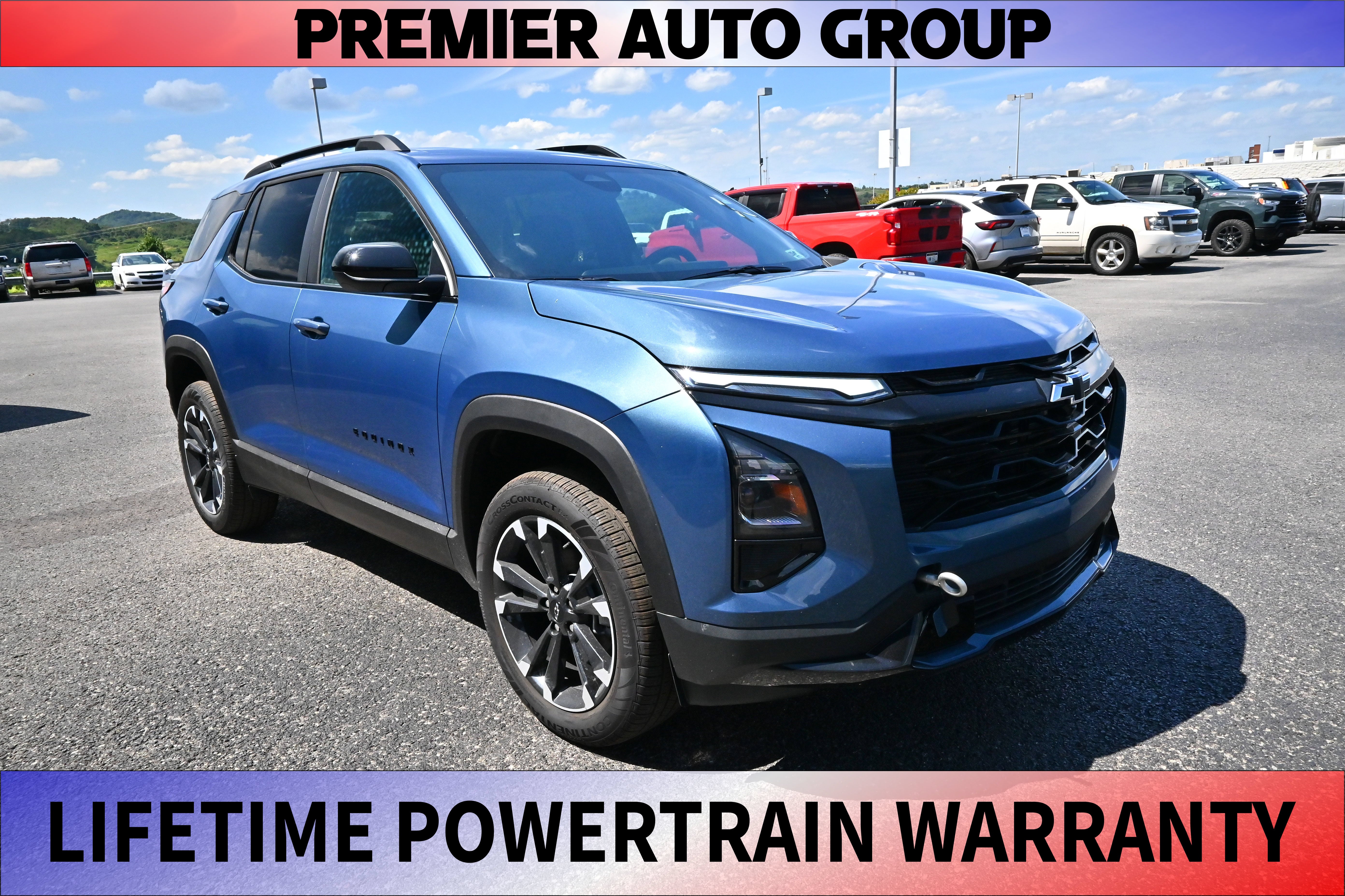 Lakeshore Blue Metallic 2027 Chevrolet Equinox SUV / Crossover Four-Wheel Drive Automatic