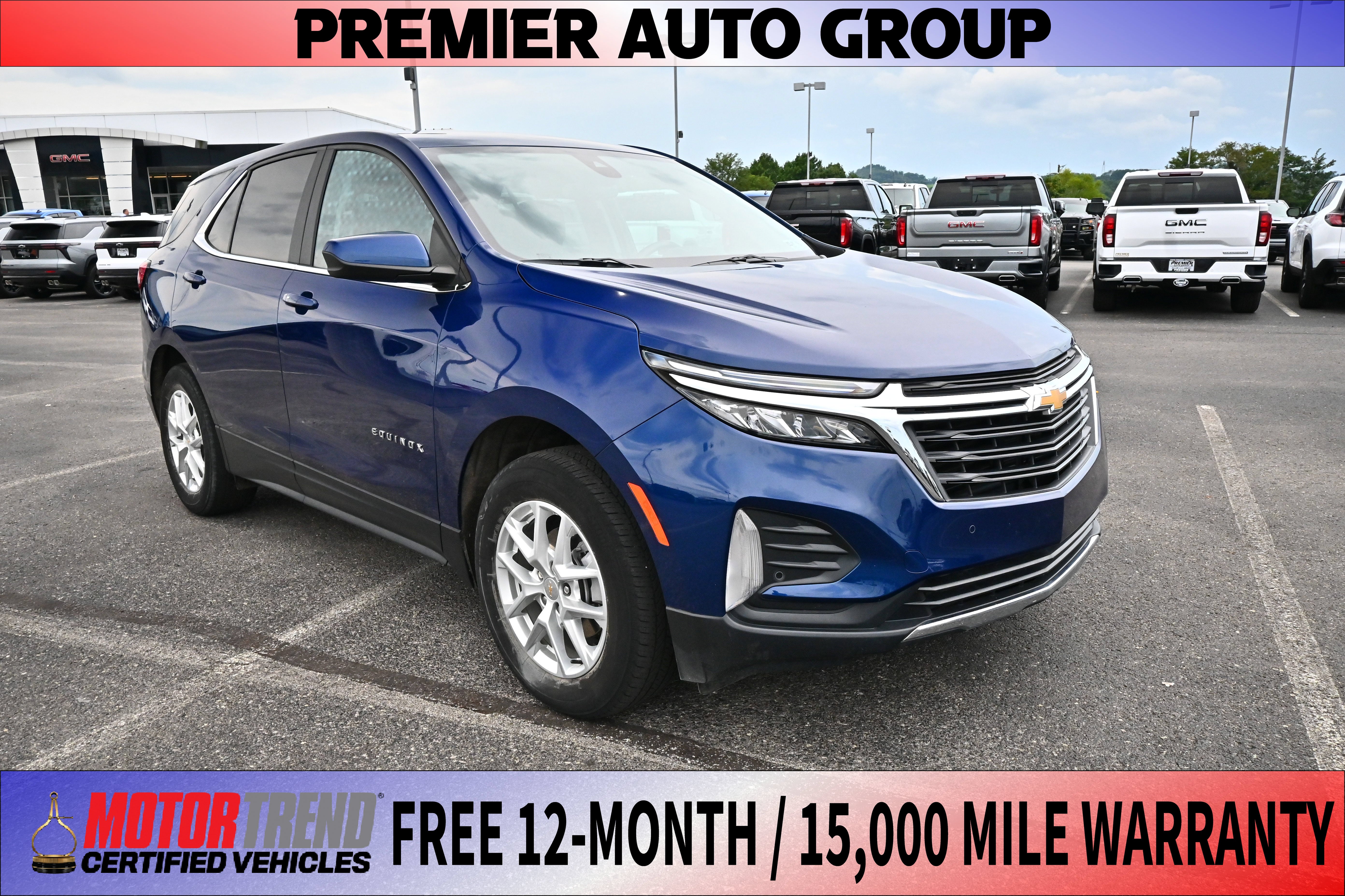Blue Glow Metallic 2022 Chevrolet Equinox SUV / Crossover Four-Wheel Drive Automatic