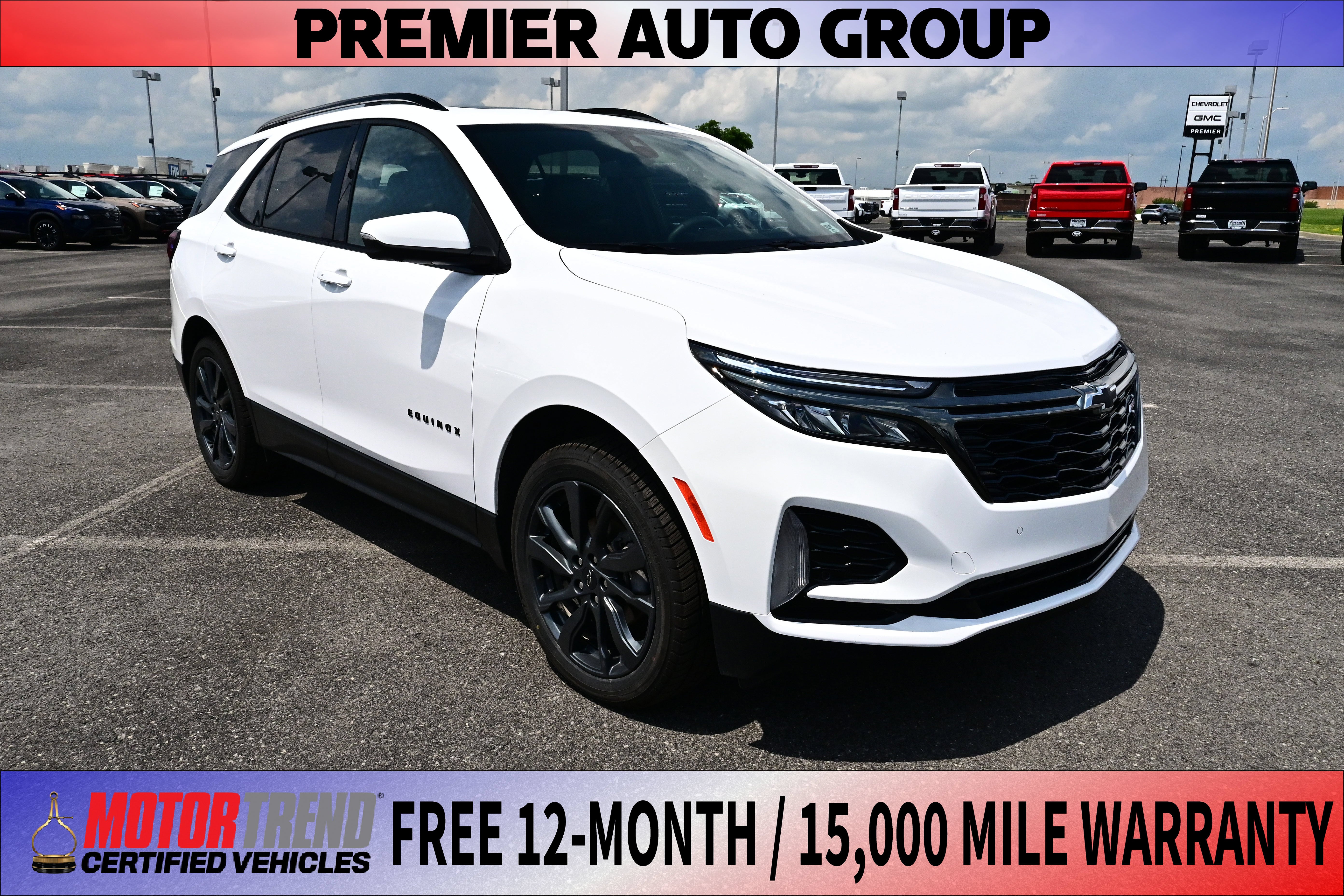 Summit White 2023 Chevrolet Equinox SUV / Crossover Four-Wheel Drive Automatic