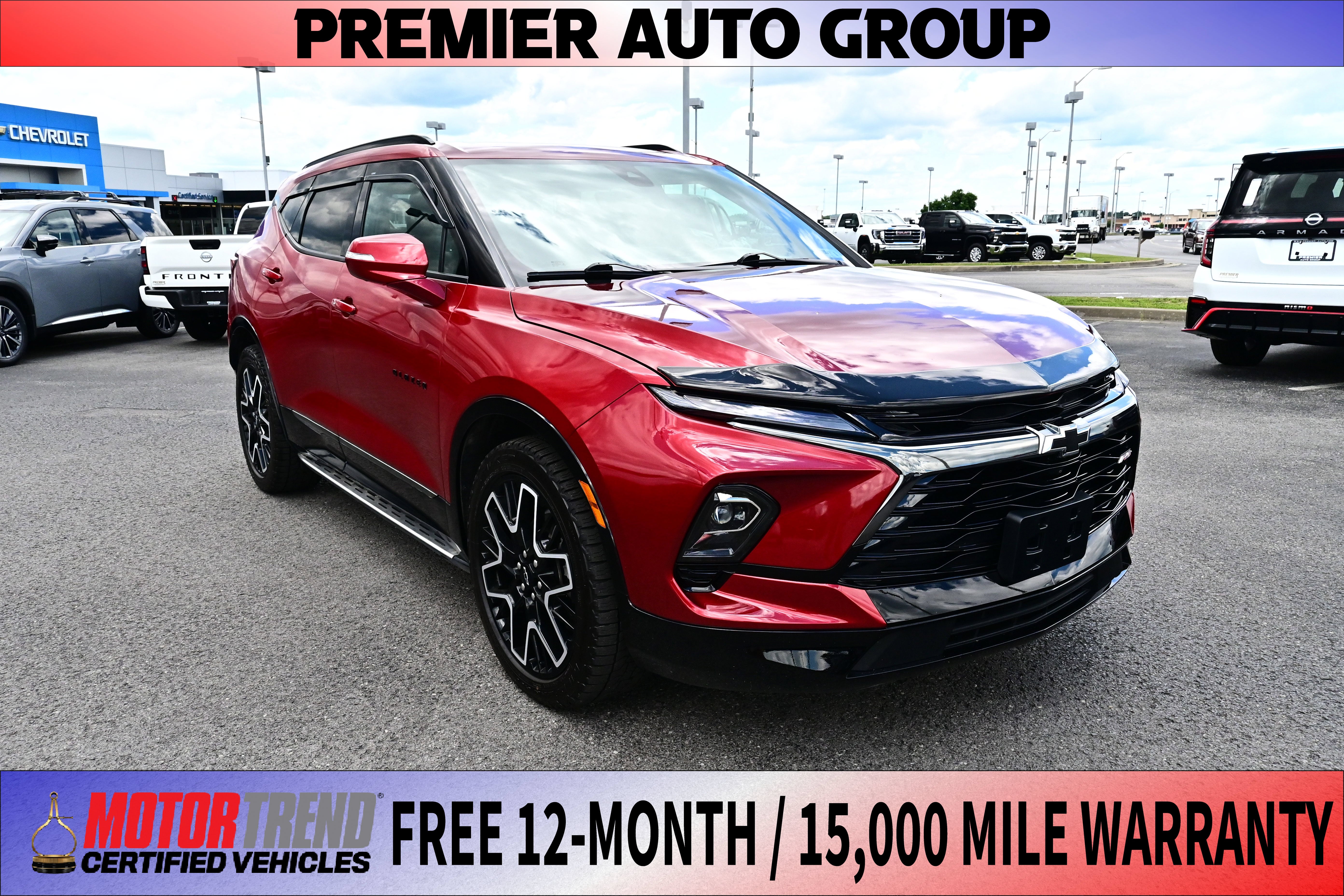 Radiant Red Tintcoat 2023 Chevrolet Blazer SUV / Crossover All-Wheel Drive Automatic
