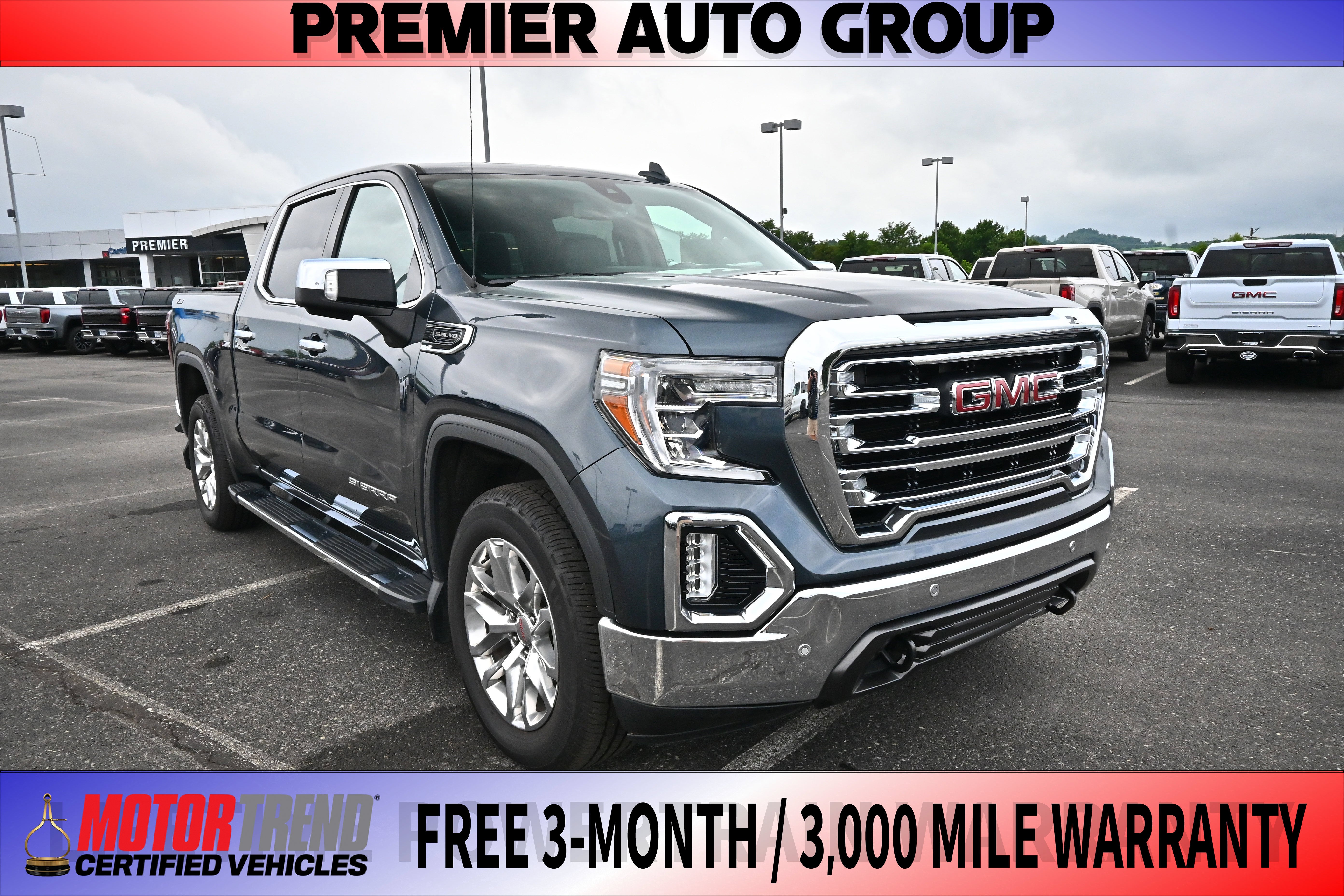  2020 GMC Sierra 1500 SLT Crew Cab 4WD   