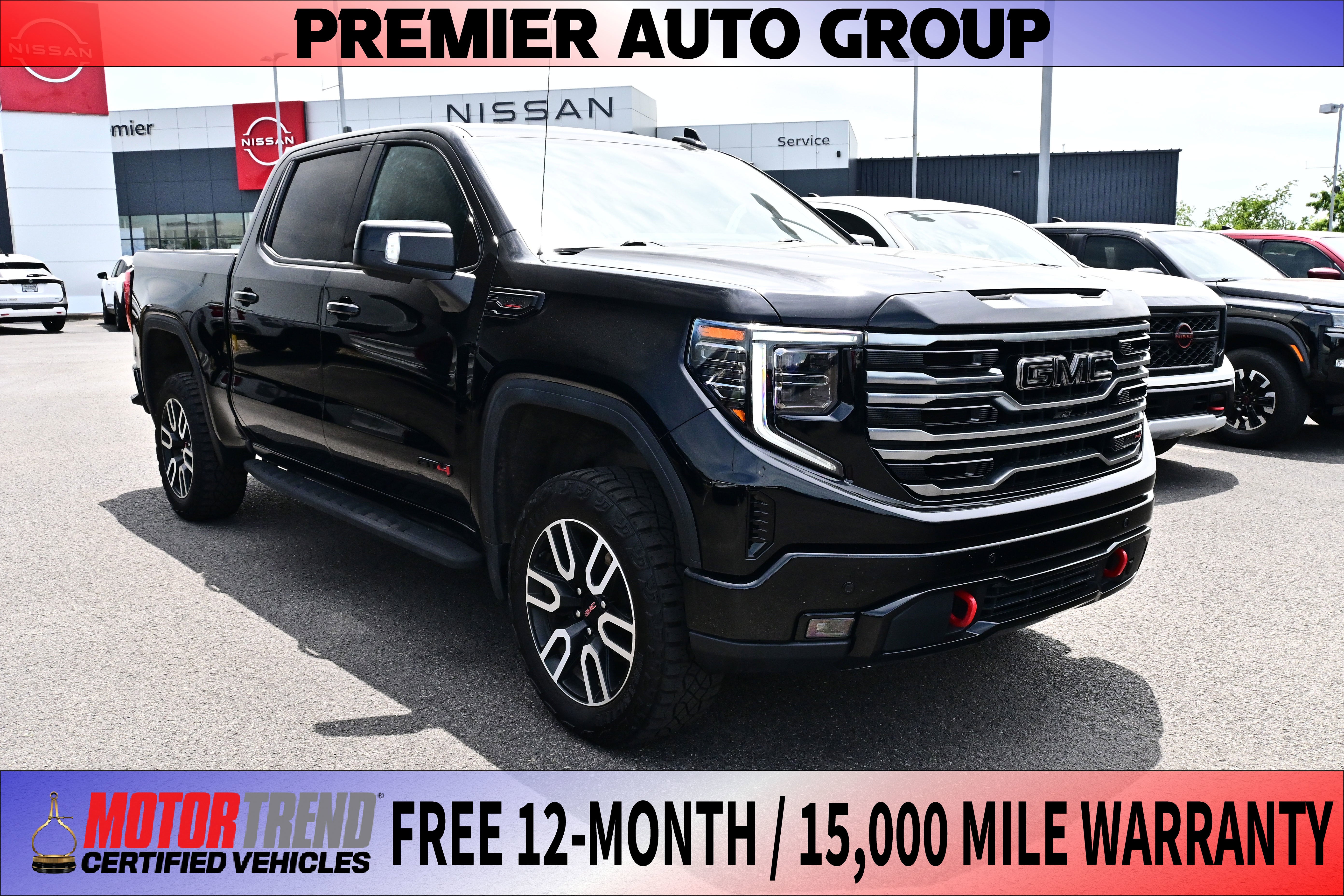Onyx Black 2025 GMC Sierra 1500 Pickup Truck Four-Wheel Drive Automatic