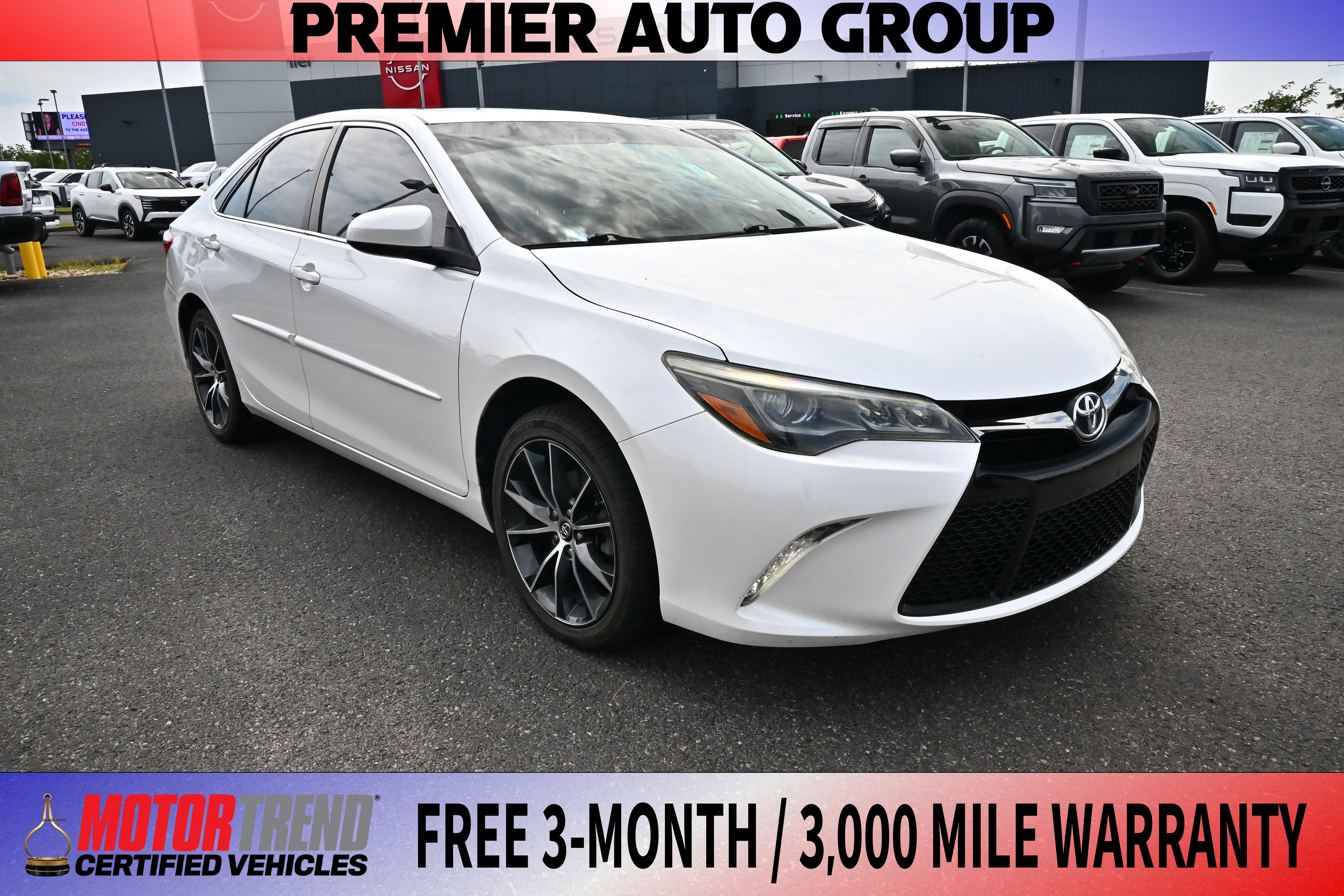  2017 Toyota Camry Sedan Front-Wheel Drive Automatic