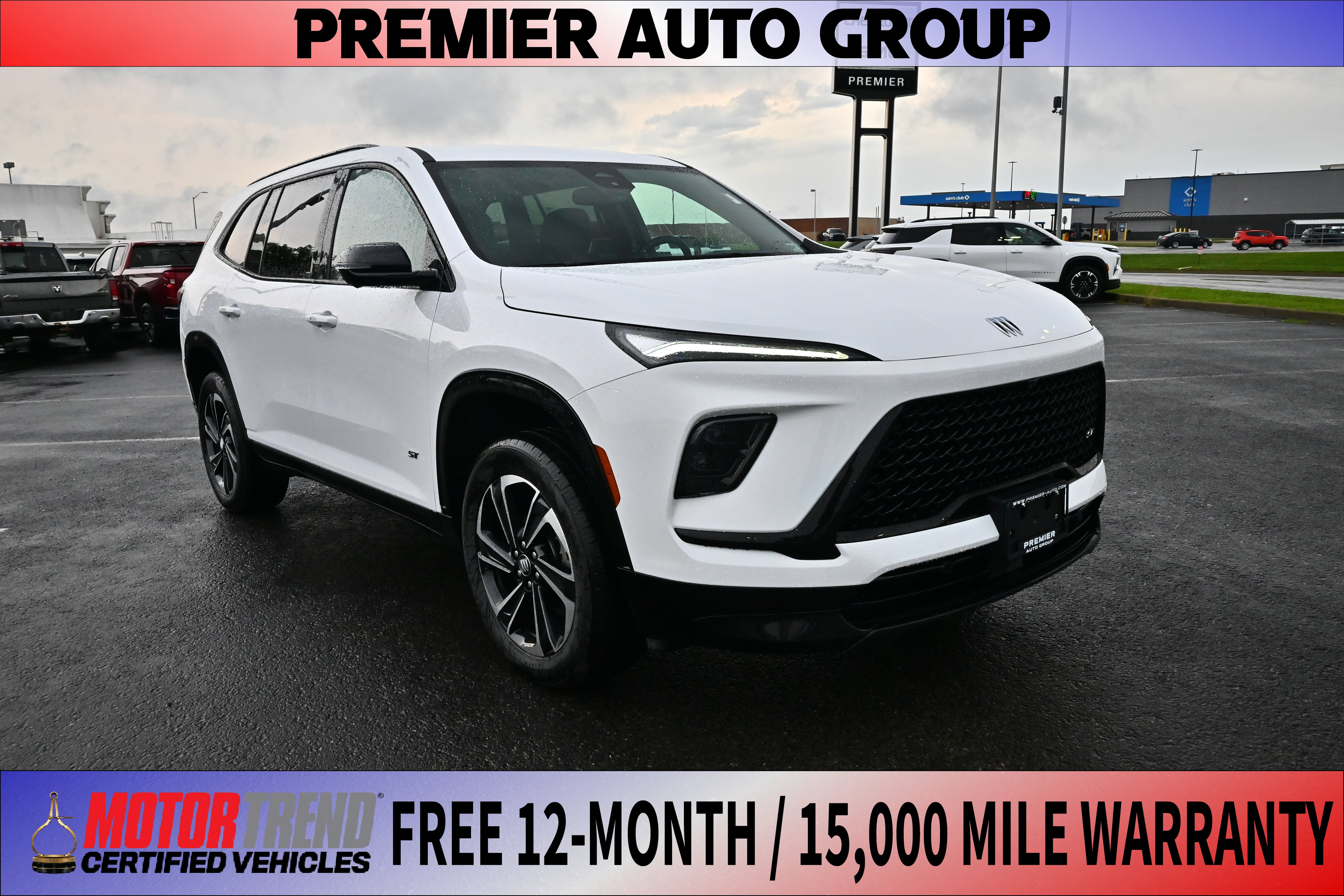 Summit White 2026 Buick Enclave SUV / Crossover Four-Wheel Drive Automatic