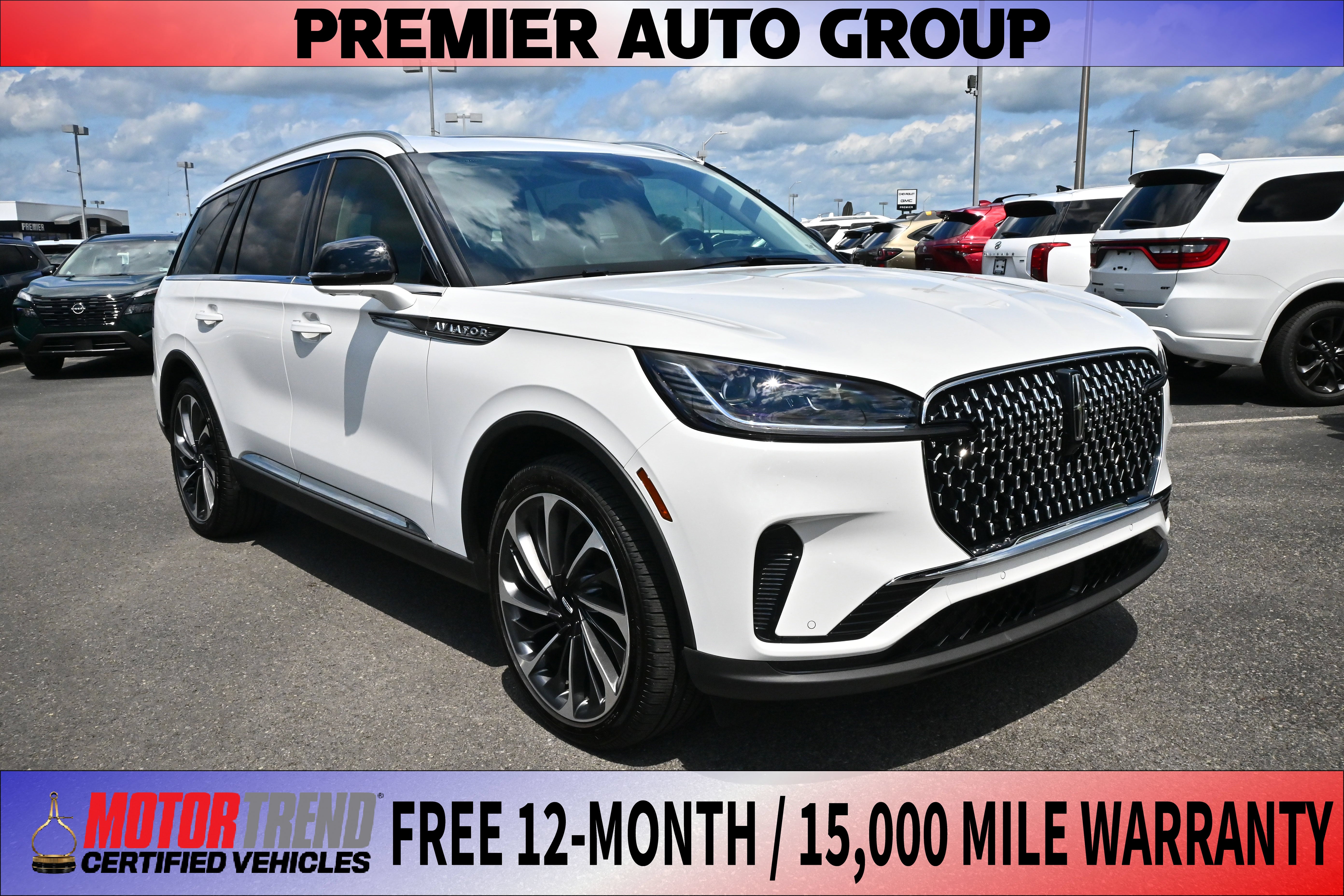 Gry/Gray 2026 Lincoln Aviator SUV / Crossover All-Wheel Drive Automatic