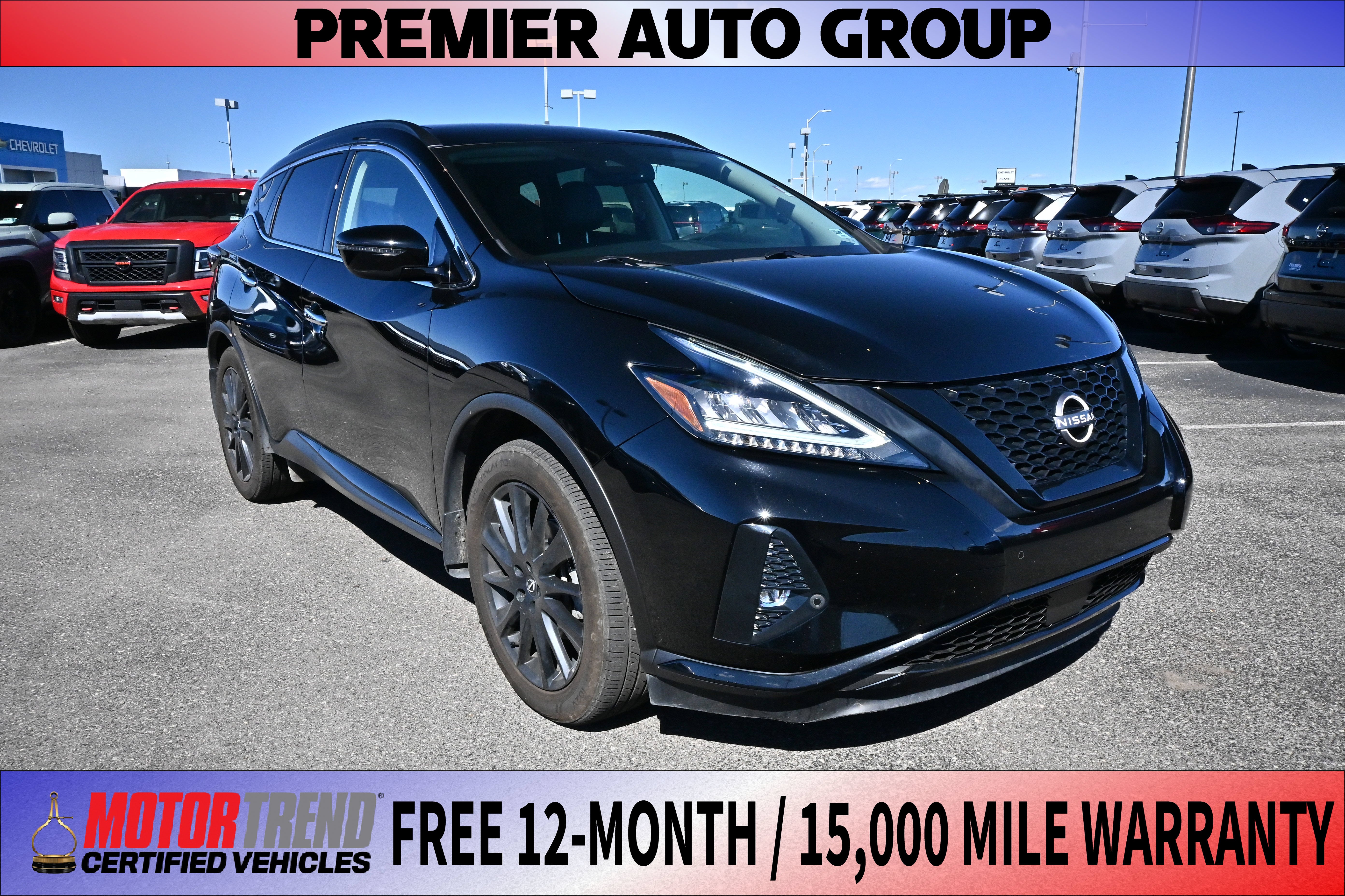 Blk/Black 2024 Nissan Murano SUV / Crossover All-Wheel Drive Automatic