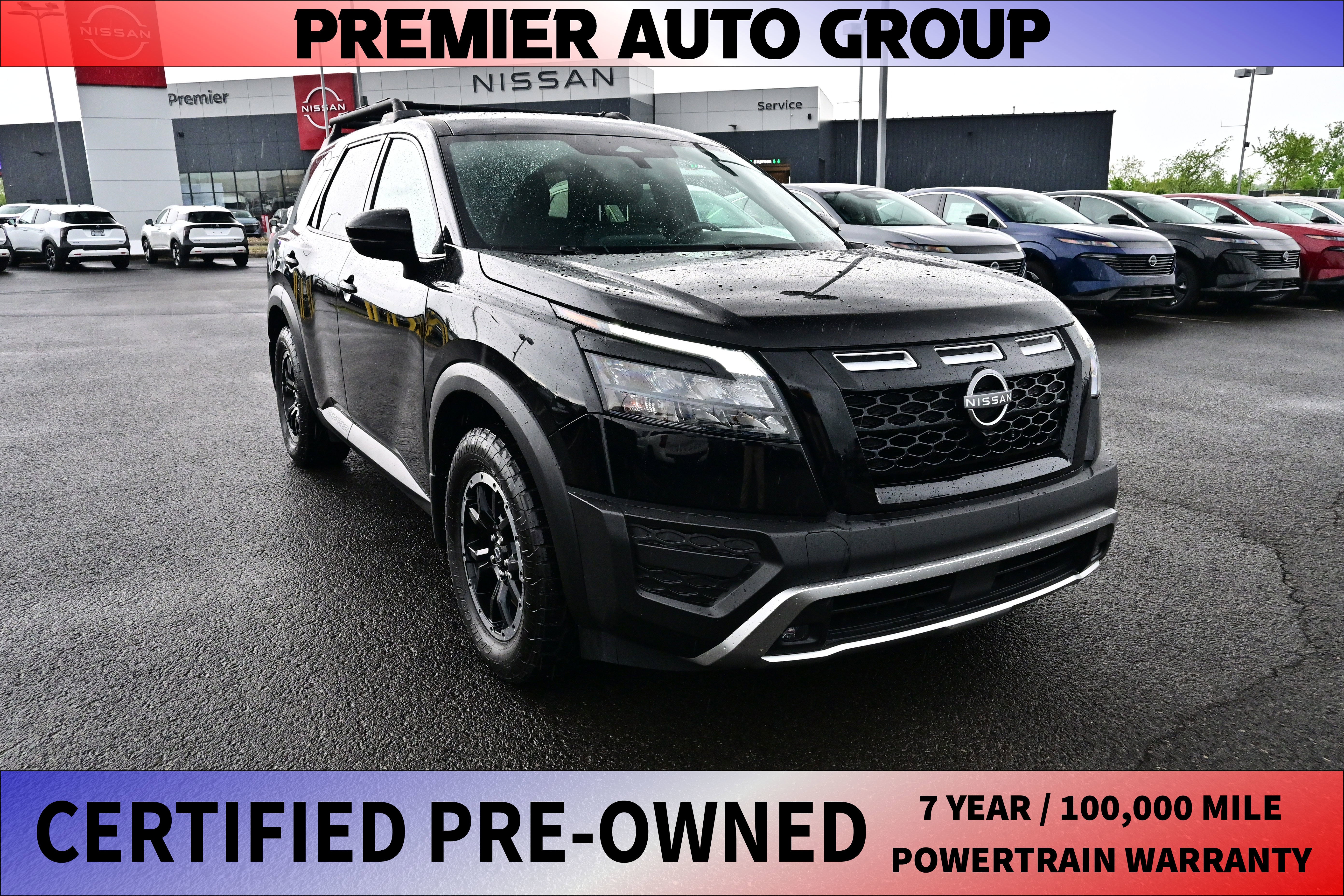 Kh3/Super Blac 2025 Nissan Pathfinder Rock Creek 4WD SUV / Crossover All-Wheel Drive Automatic