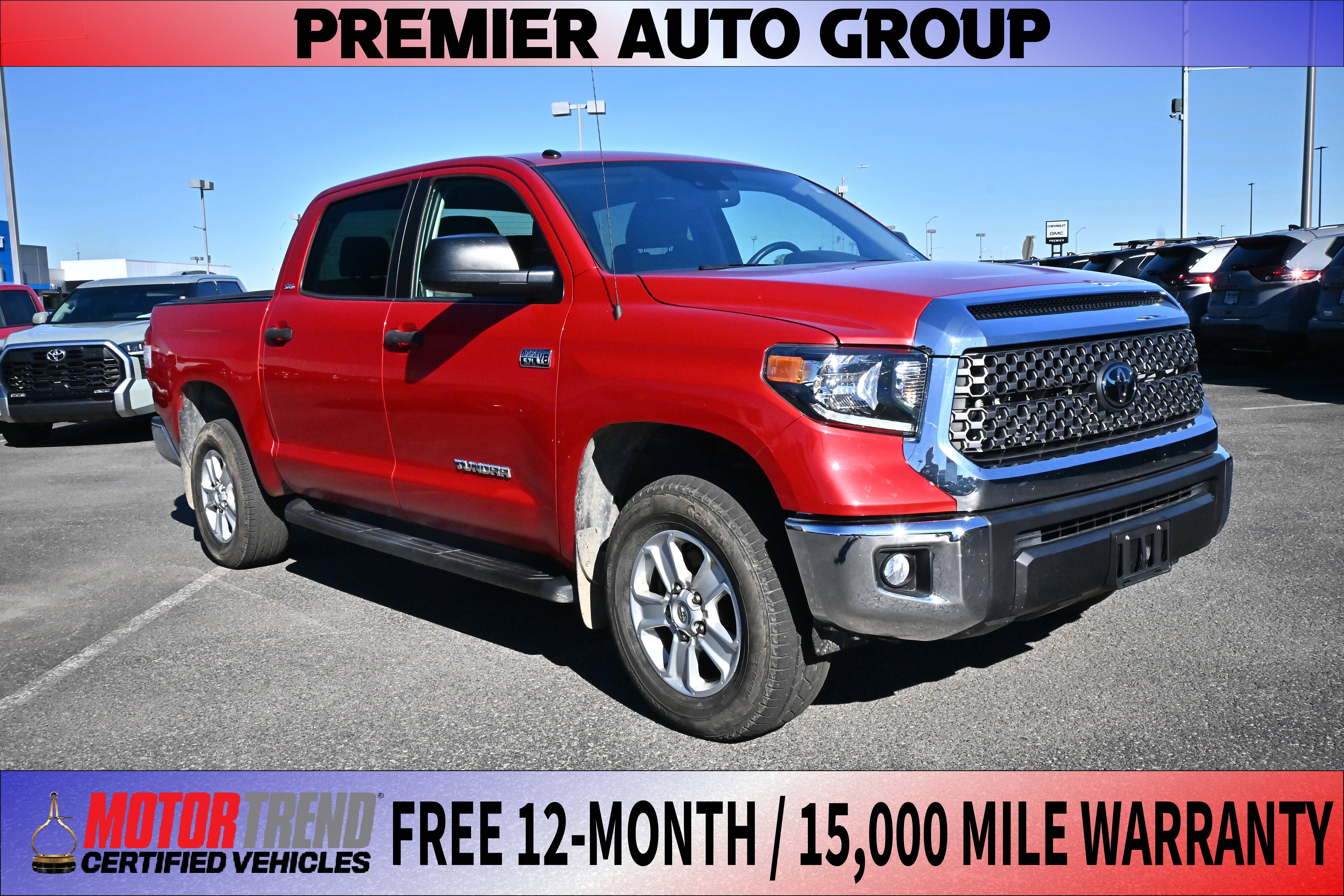 2018 Toyota Tundra SR5 CrewMax 5.7L FFV 4WD