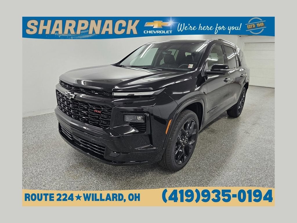 Mosaic Black Metallic 2026 Chevrolet Traverse SUV / Crossover Front-Wheel Drive Automatic