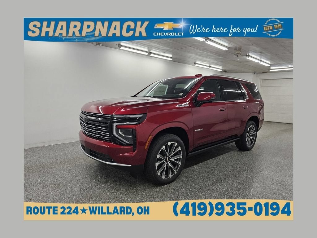 Radiant Red Tintcoat 2026 Chevrolet Tahoe SUV / Crossover Four-Wheel Drive Automatic
