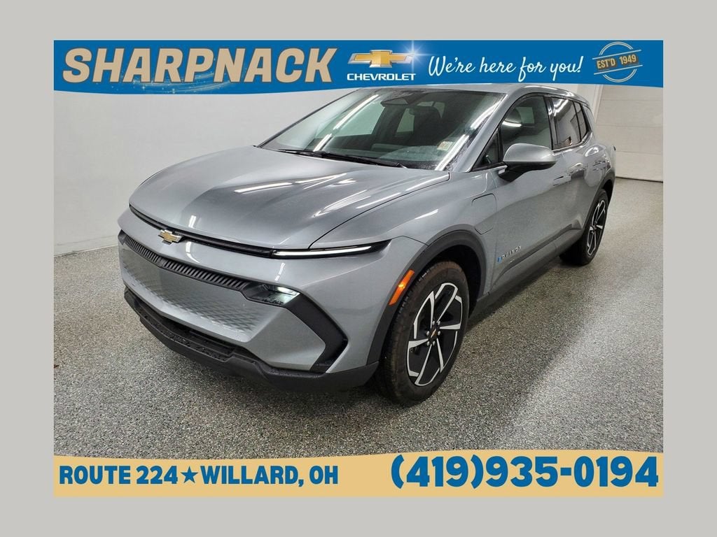 Sterling Gray Metallic 2026 Chevrolet Equinox EV SUV / Crossover Front-Wheel Drive Automatic