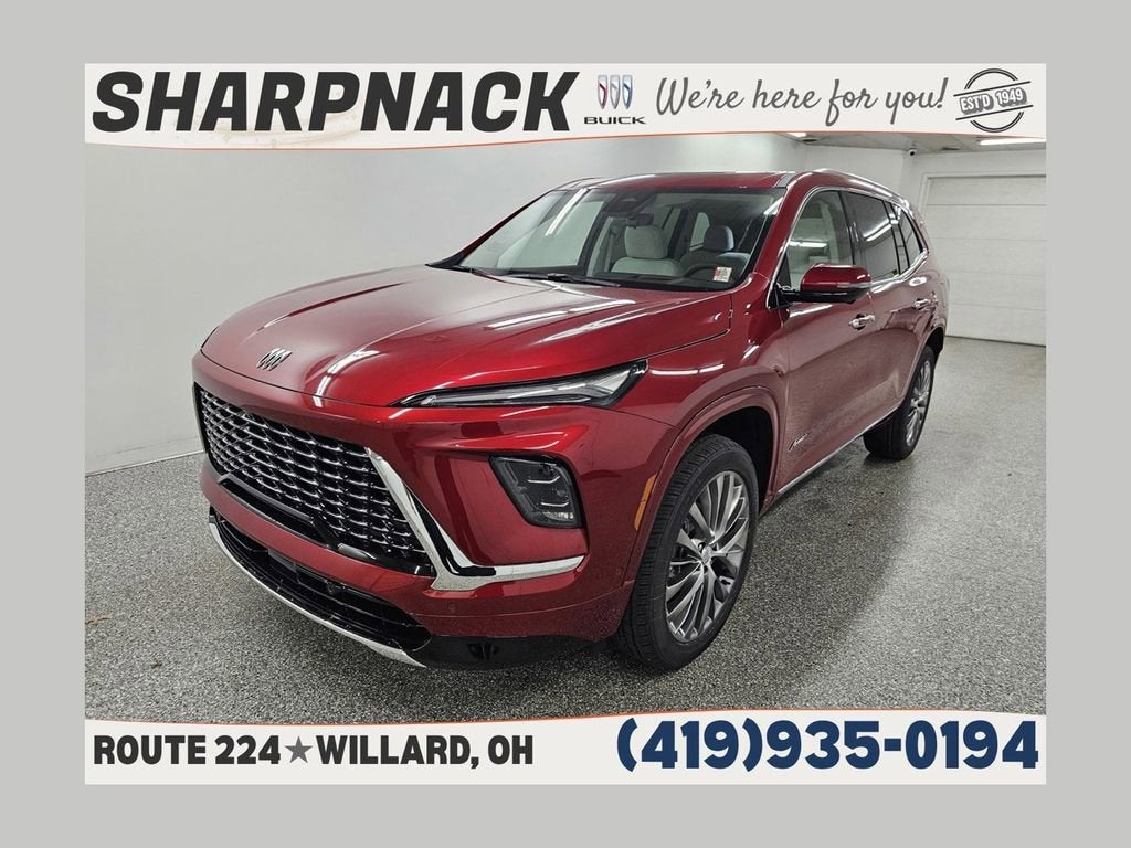 Cherry Red Tintcoat 2026 Buick Enclave SUV / Crossover Four-Wheel Drive Automatic