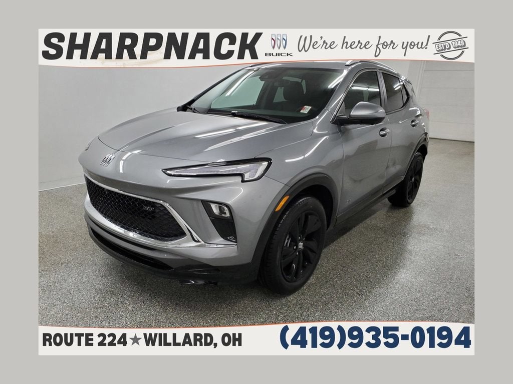 Moonstone Gray Metallic 2026 Buick Encore GX SUV / Crossover Front-Wheel Drive Automatic